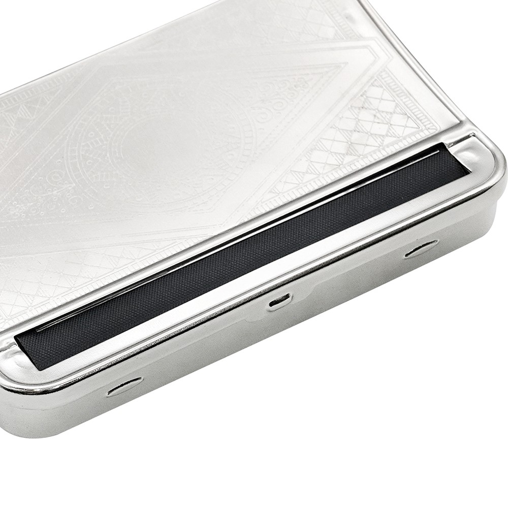 Metal Tobacco Rolling Machine - 110mm Cigarette Roller Case for Automatic
