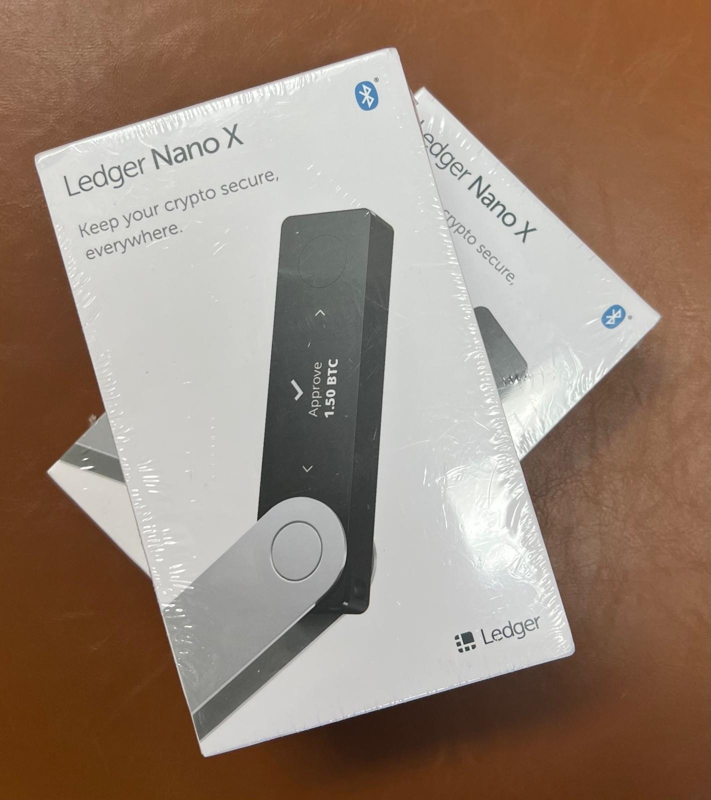 Ledger Nano X Crypto Hardware Wallet