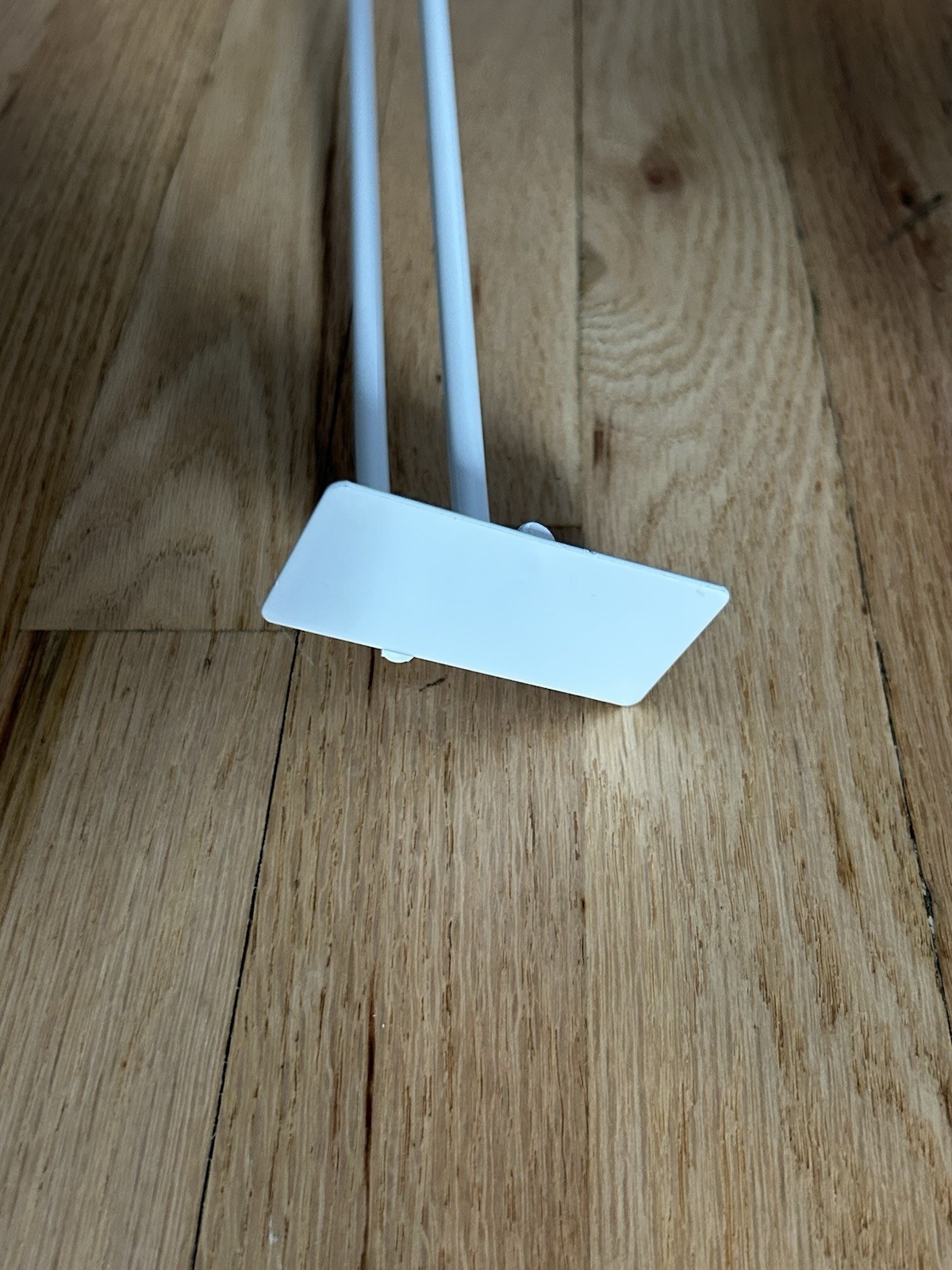 White Heavy Duty 15” Grid Wall Scanner Hook