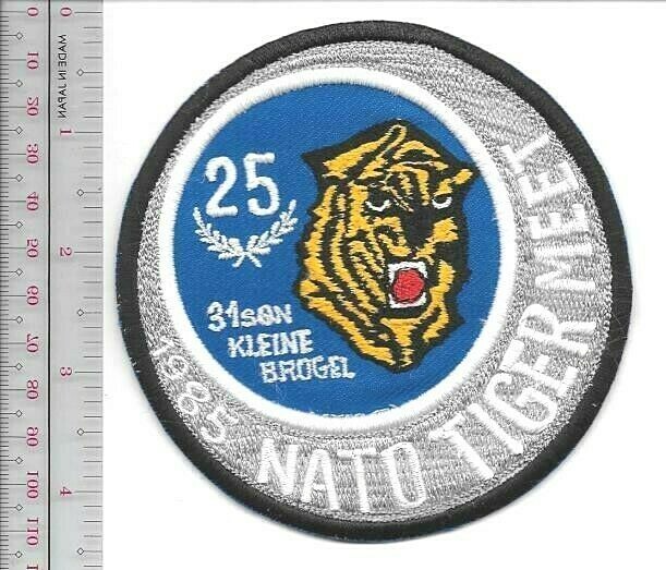 NATO Tiger Meet Belgium Air Force 31st Tiger Squadron 1985 Kleine NO TARIFF