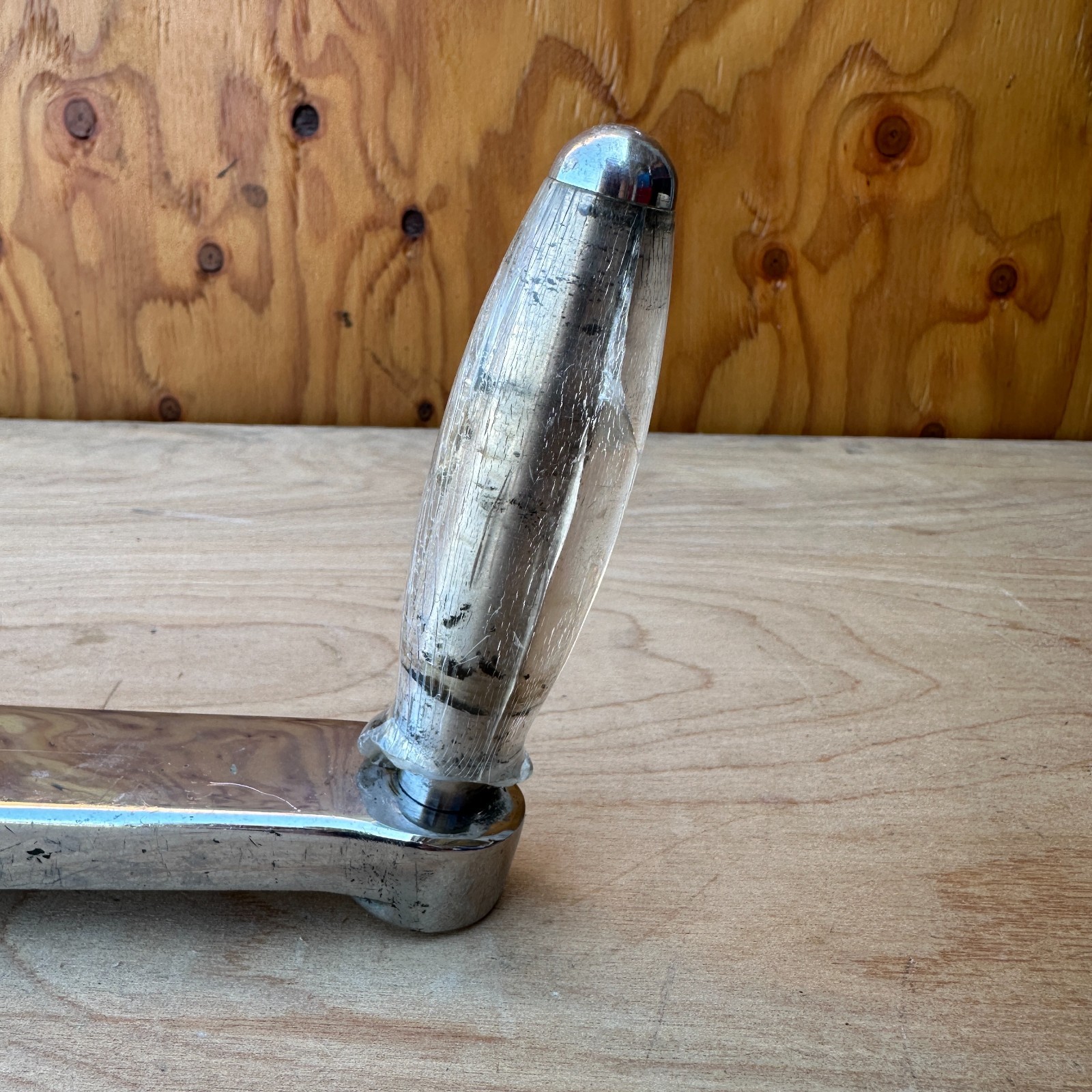 Barlow 10" Chrome Non-Locking Winch Handle