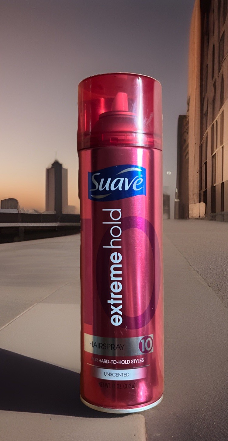 Suave #10 Extreme Hold Hairspray Hard To Hold Styles 11 oz Unscented Rare NOS