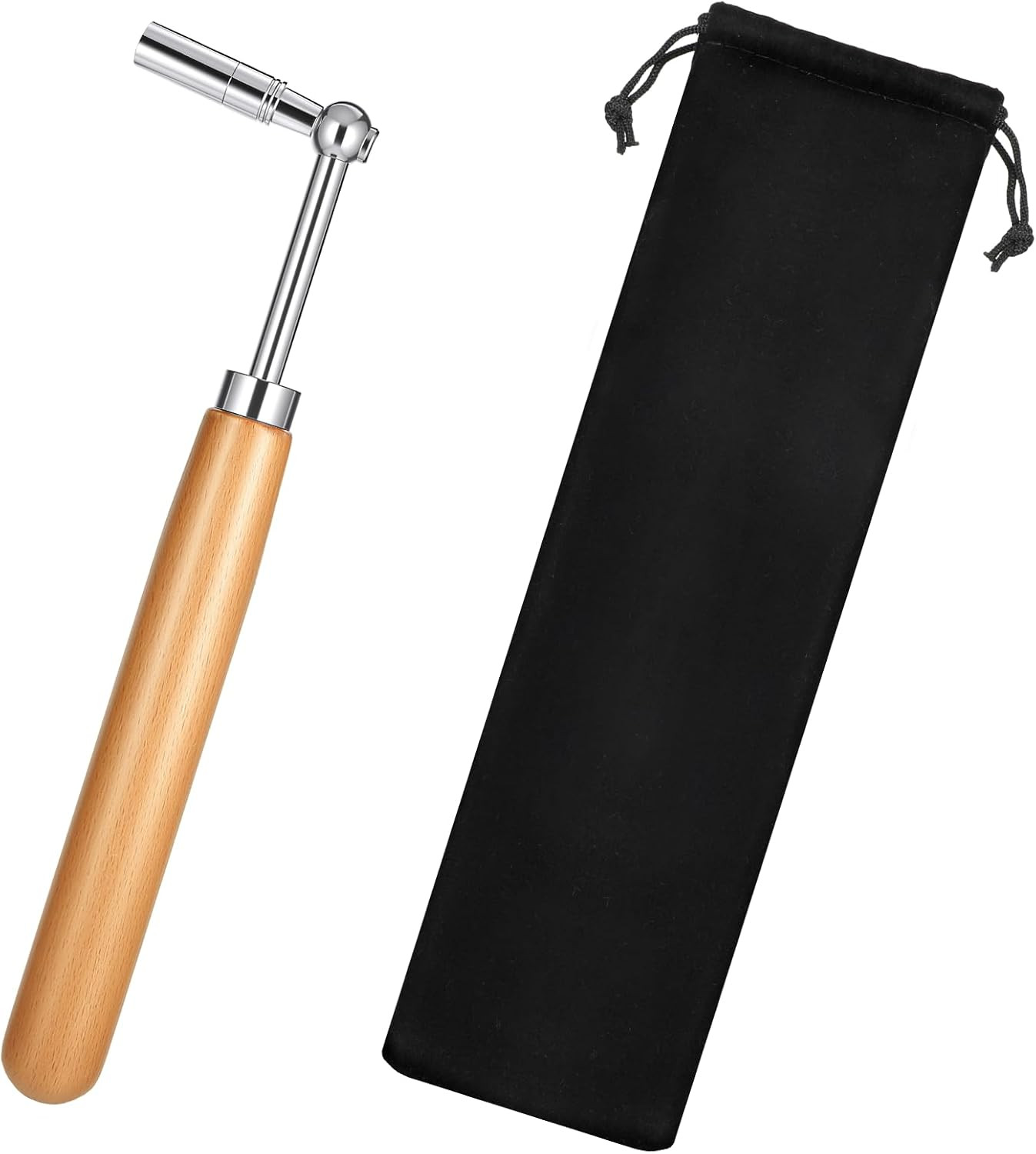Piano Tuner Wrench Hammer with Portable Velvet Bag Professional Piano Tuning Kit