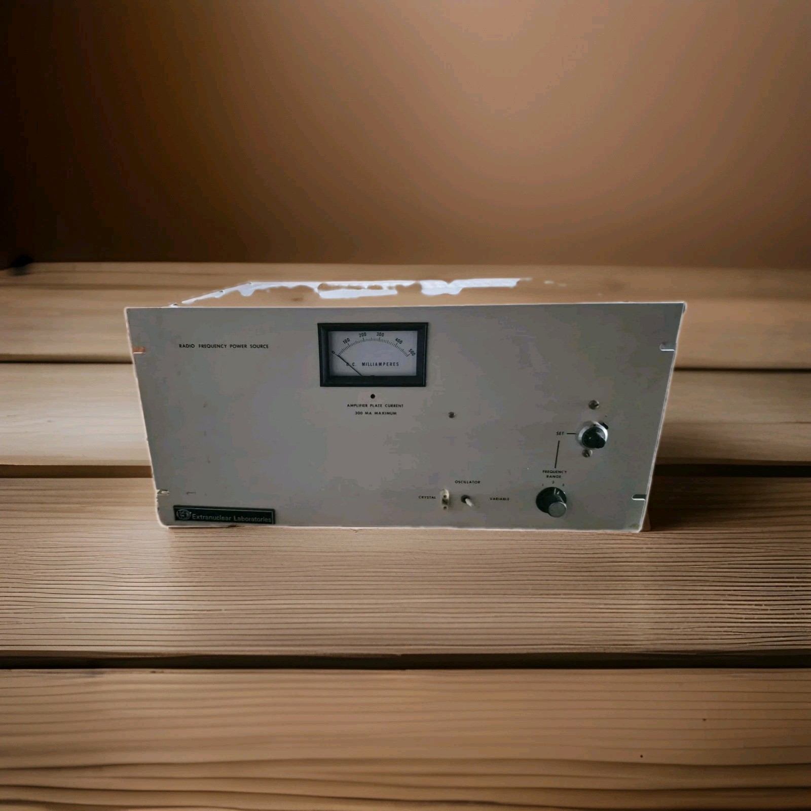 Extranuclear Labs RF Radio Frequency Power Source Tube Driven Amplifier
