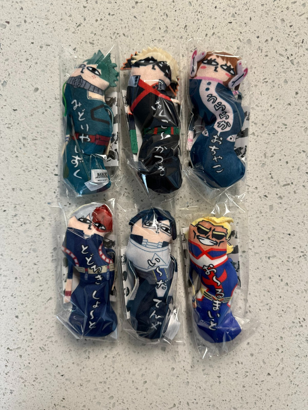 NEW [US Seller] My Hero Academia Mystery Plush Deku Bakugo Shoto Allmight Ochaco