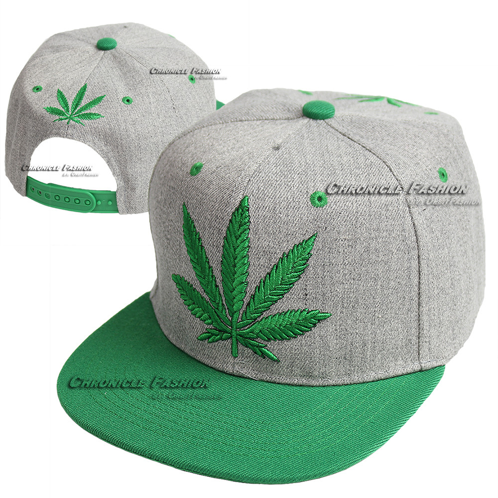 Baseball Cap Marijuana Cannabis Weed Pot 420 Snapback Adjustable Hat Flat Men