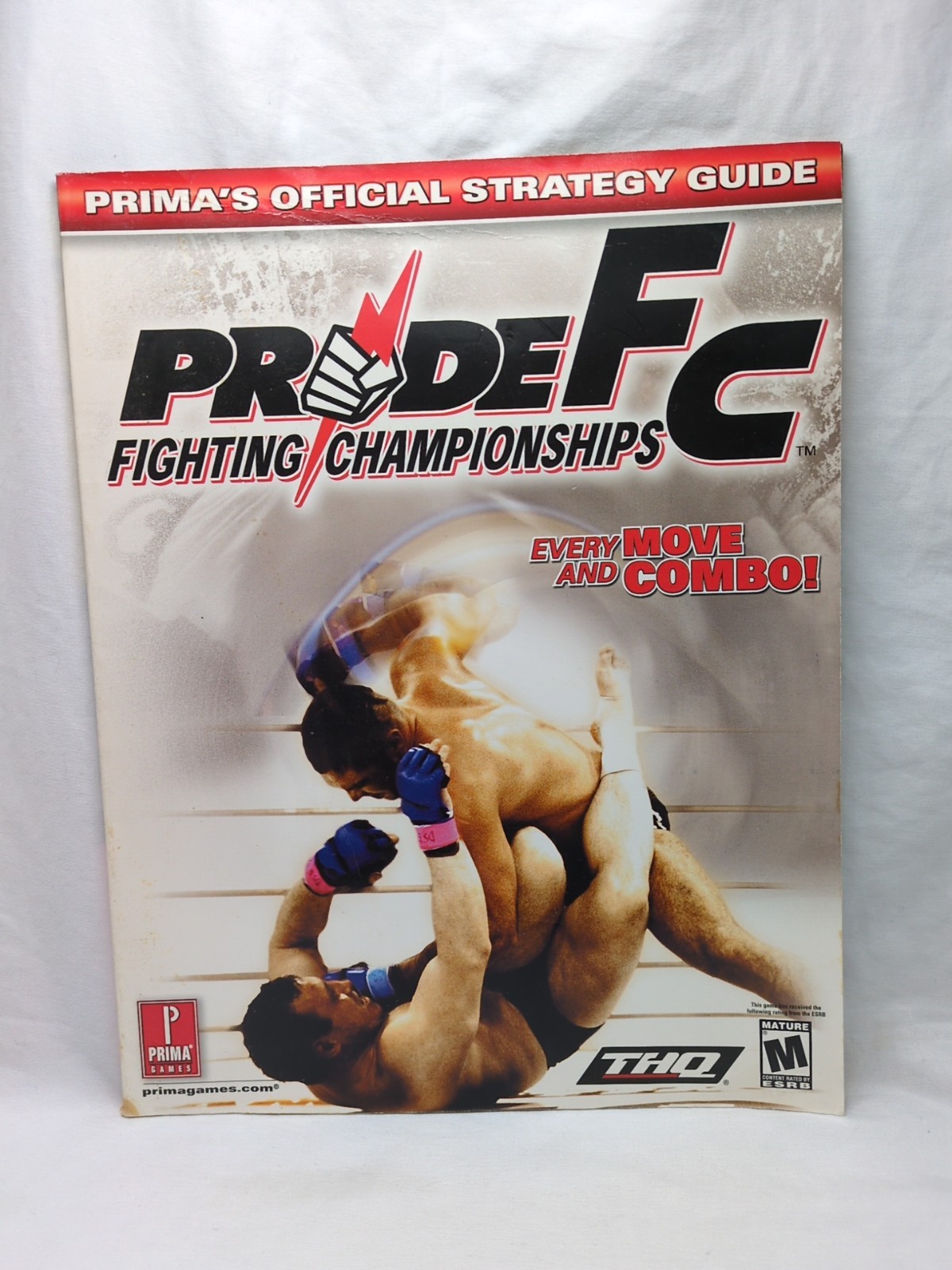 Pride Fighting Championships Primas Strategy Guide Book