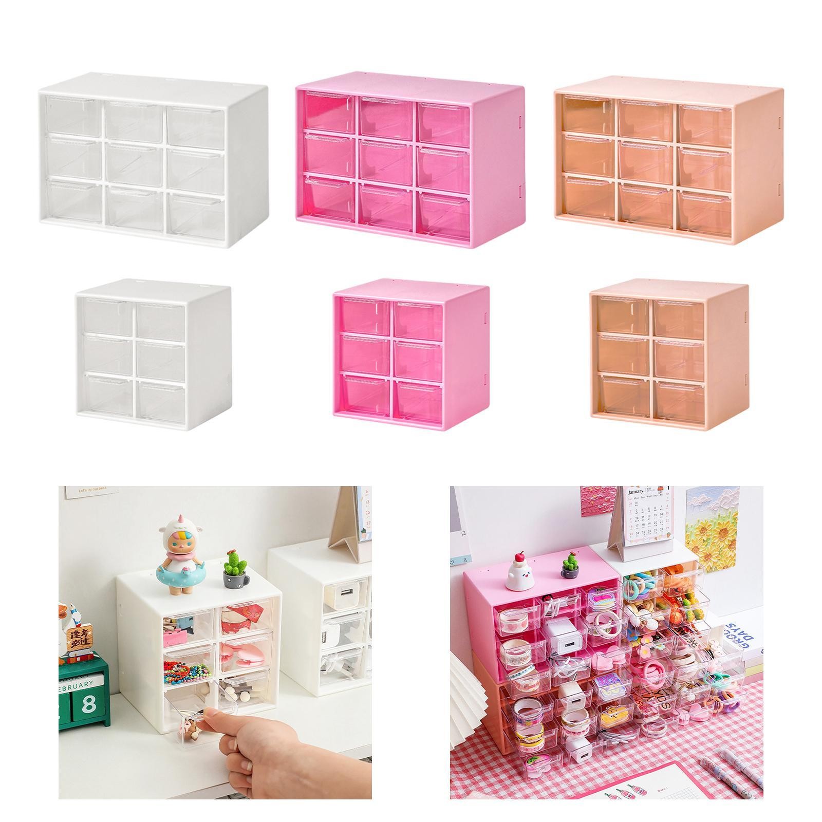 Mini Drawer Organizer Small Organizer with Drawers for DIY Crafts Home Room