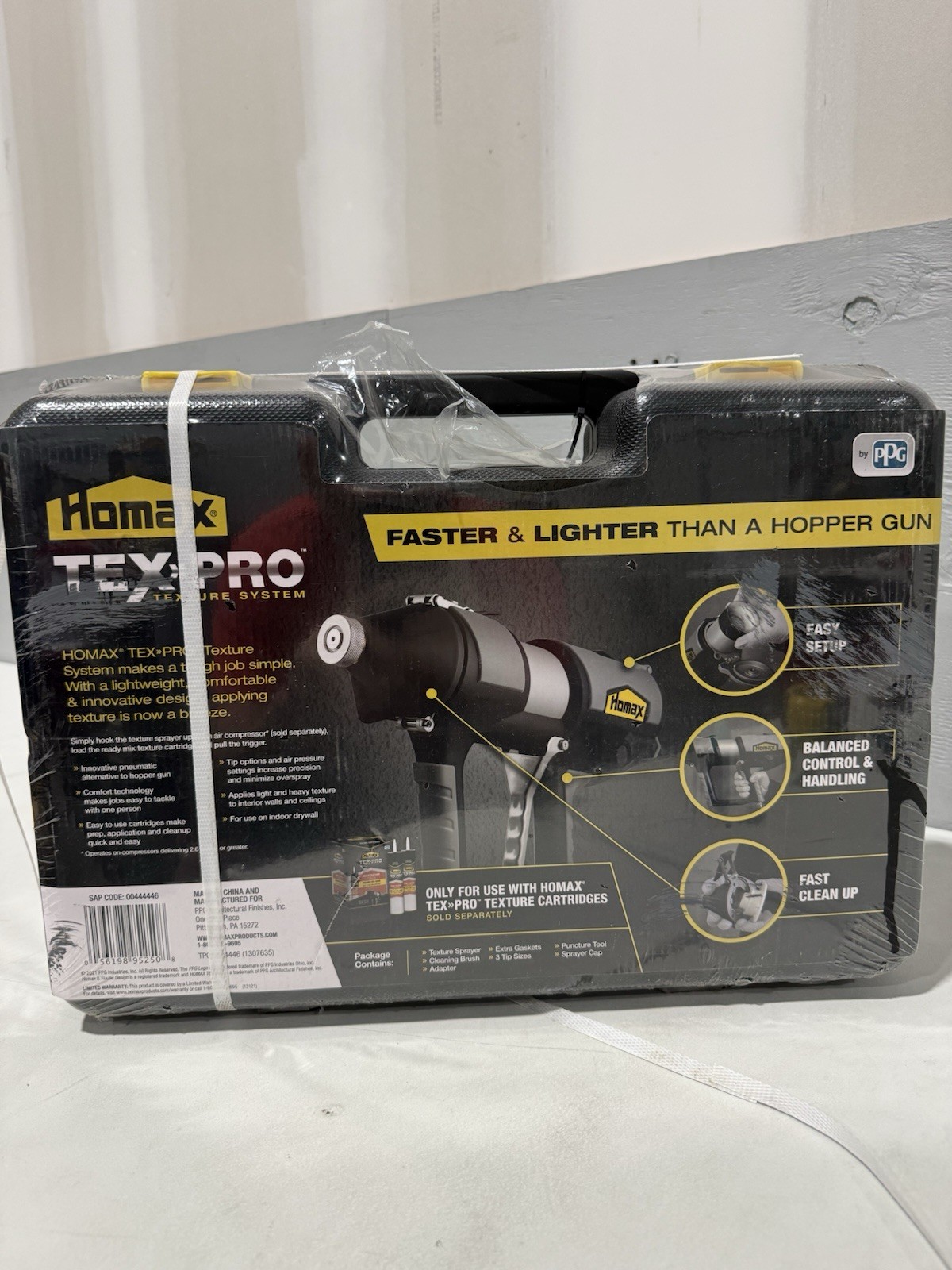 Homax  Tex-Pro Texture System Sprayer with Durable Carry Case