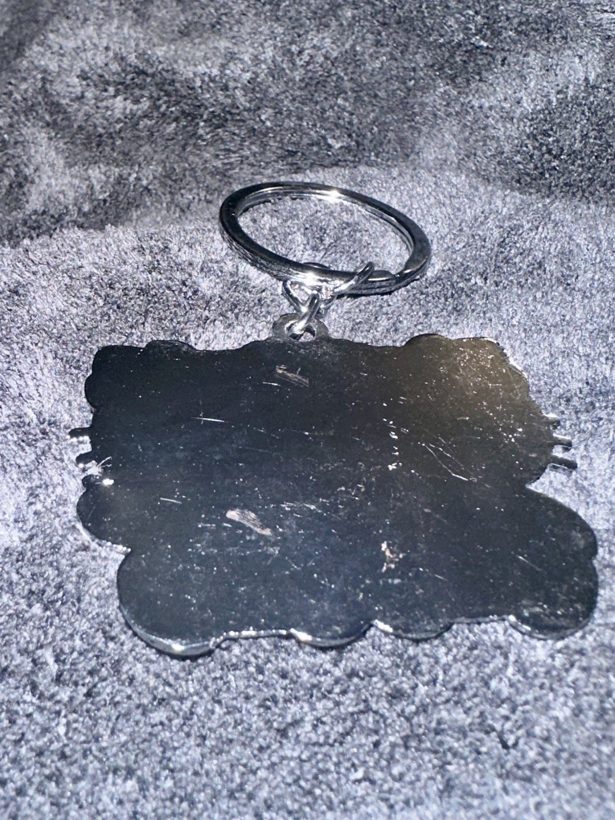 Classic Hello Metal Key Chain Keychain
