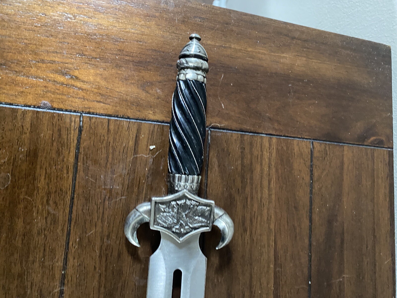Double Dragon Claw Dagger + Sheath, Athame, Wiccan Pagan Ritual