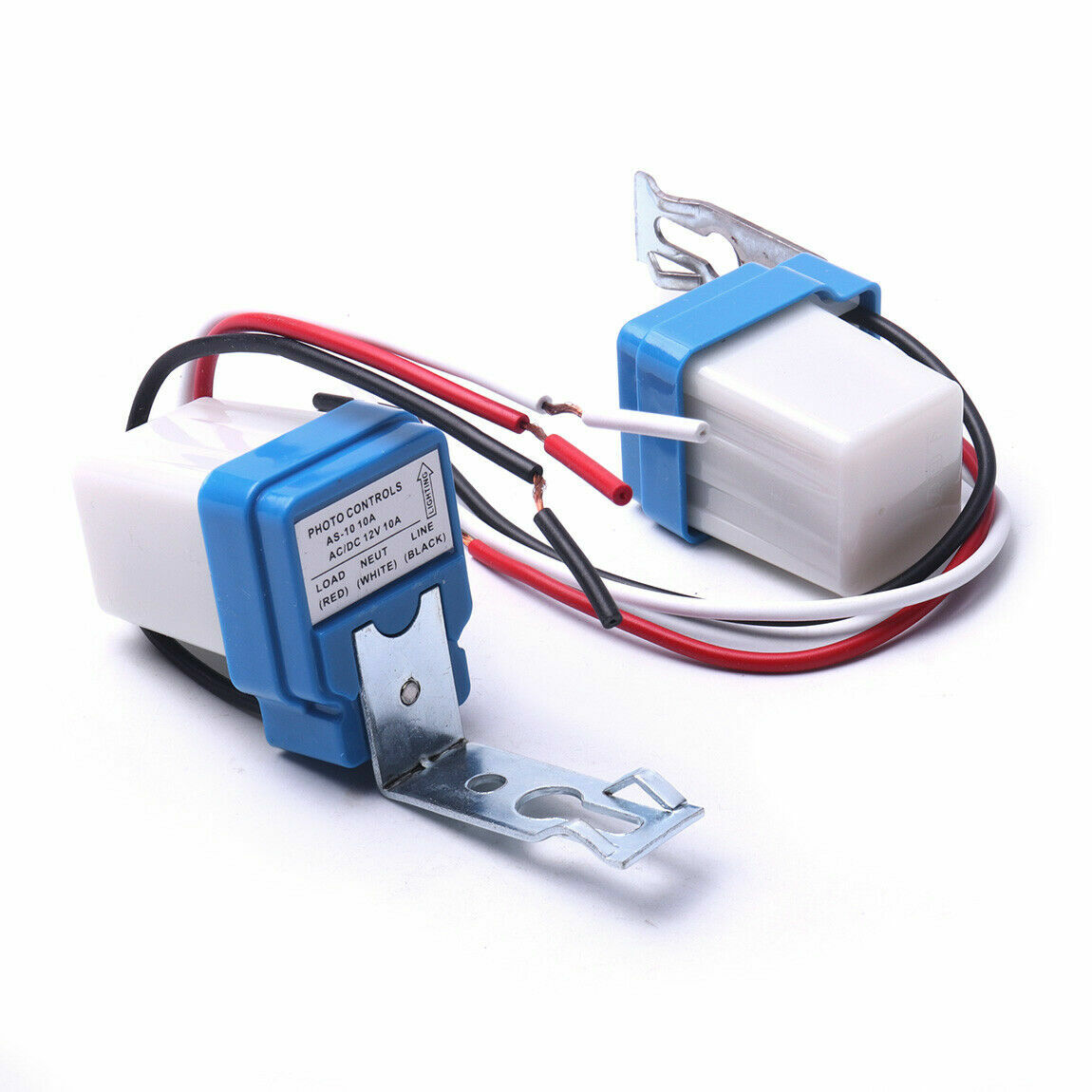 Dusk to Dawn Automatic Photocell Light Sensor Detector Switch AC/DC 12V 24V 110V
