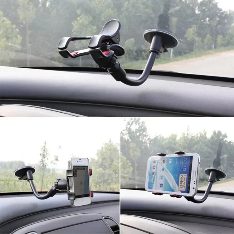 360° Car Windshield Mount Cradle Holder Stand For Mobile Cell Phone GPS iPhone x