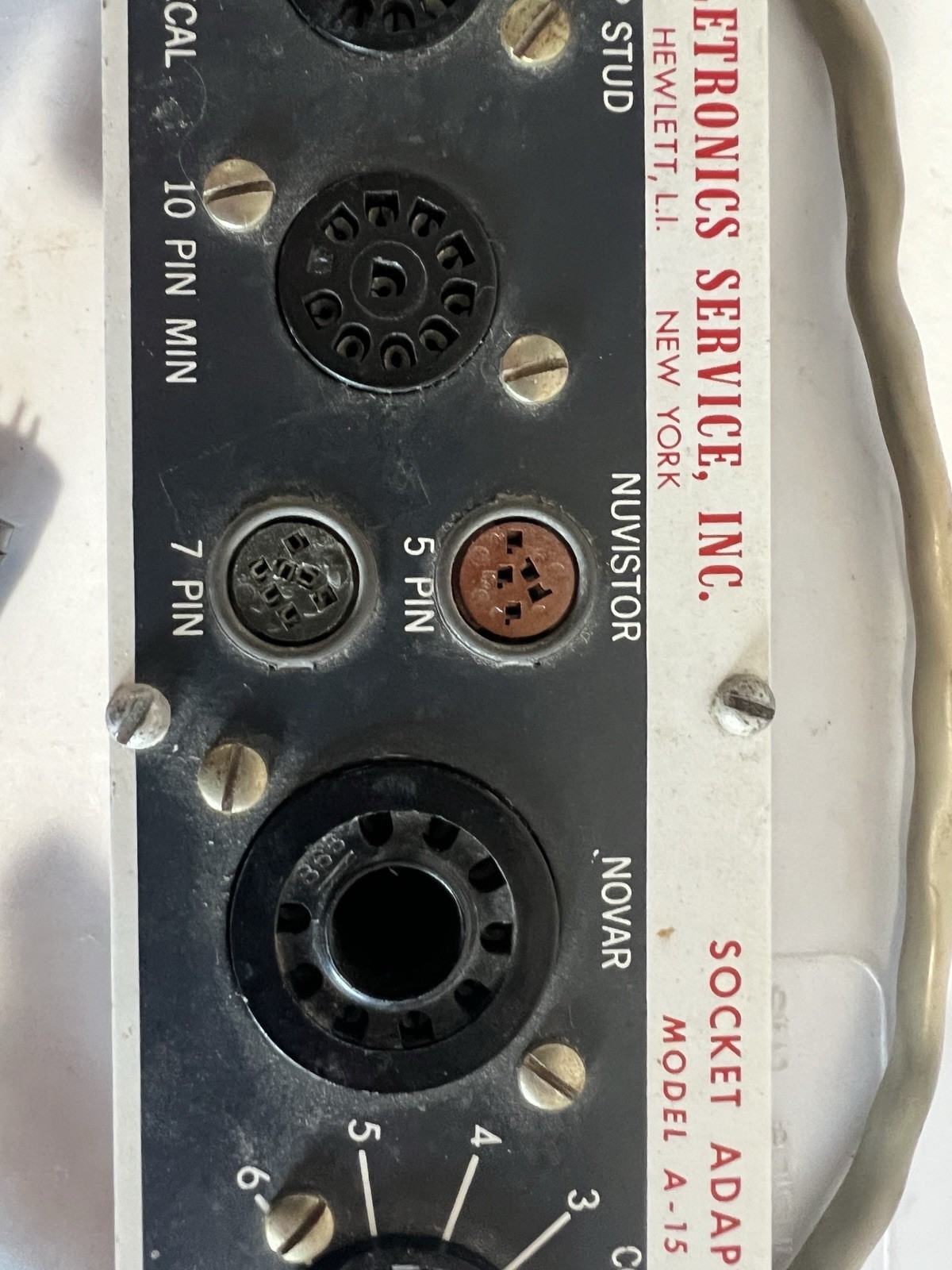 Coletronics Service Inc. Model A-15 Socket Adapter Untested