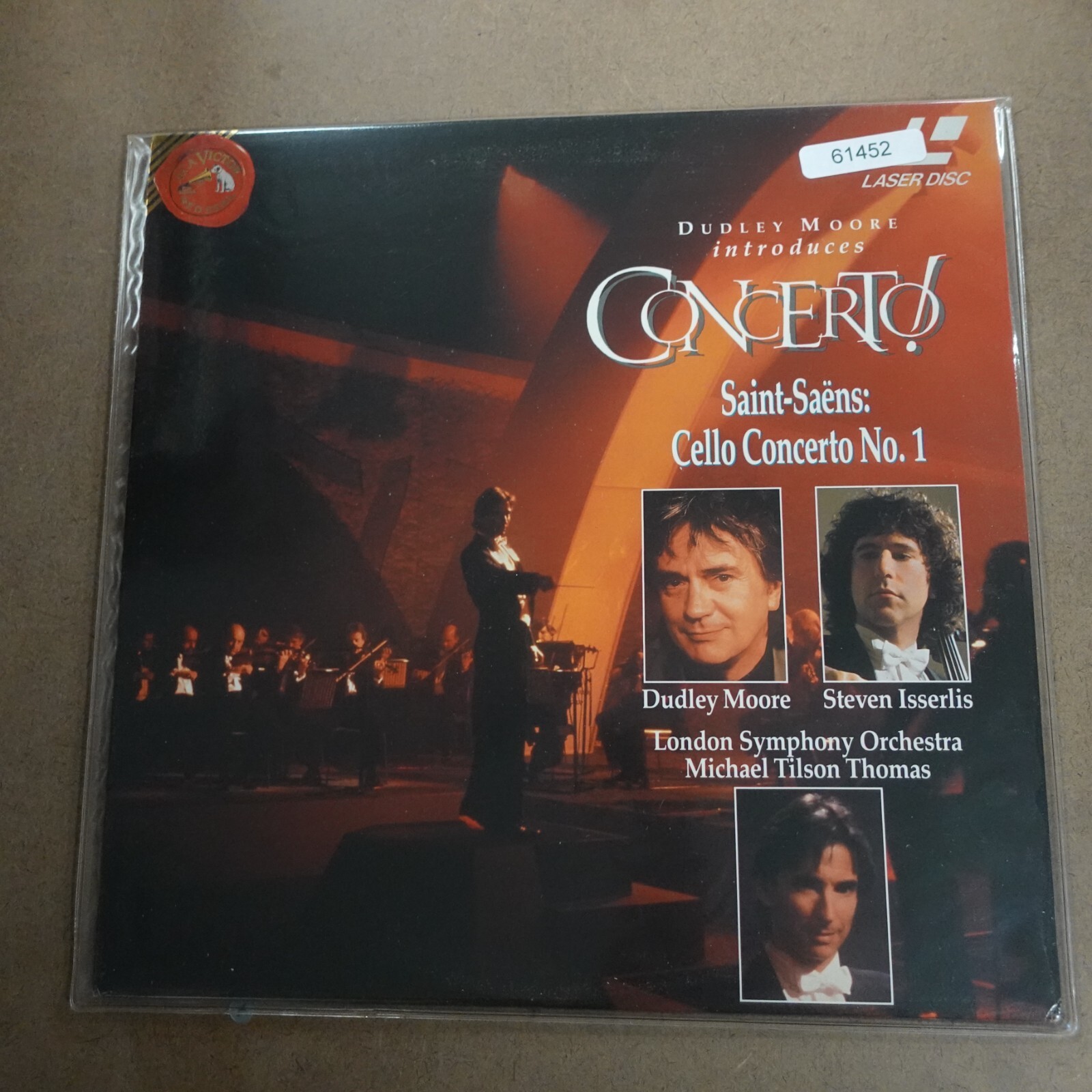 Dudley Moore Concerto Laserdisc Ld Movie