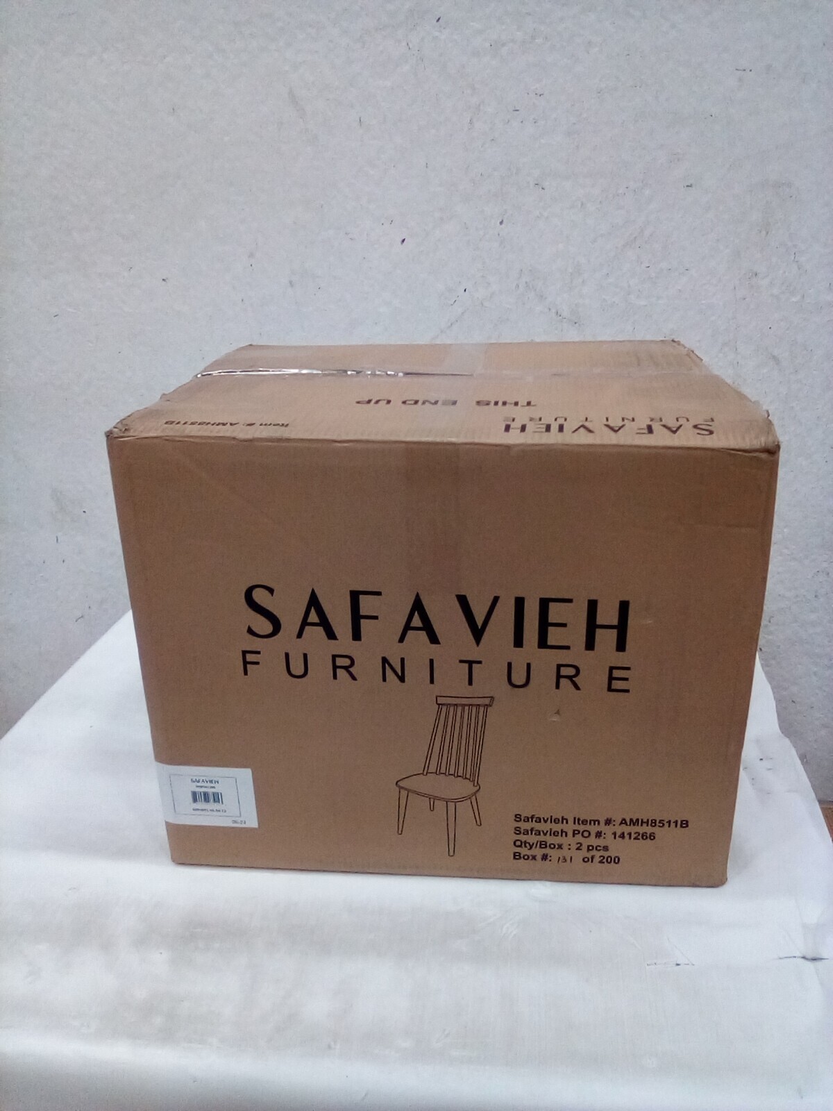 Safavieh BURRIS SIDE CHAIR, Reduced Price 2172728419 AMH8511B