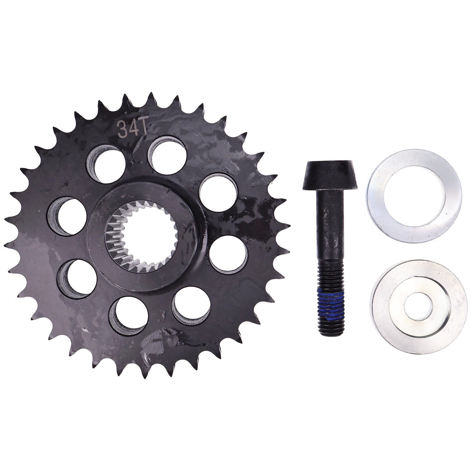 Solid Compensator Sprocket 34T Kit for Harley Davidson 07-17