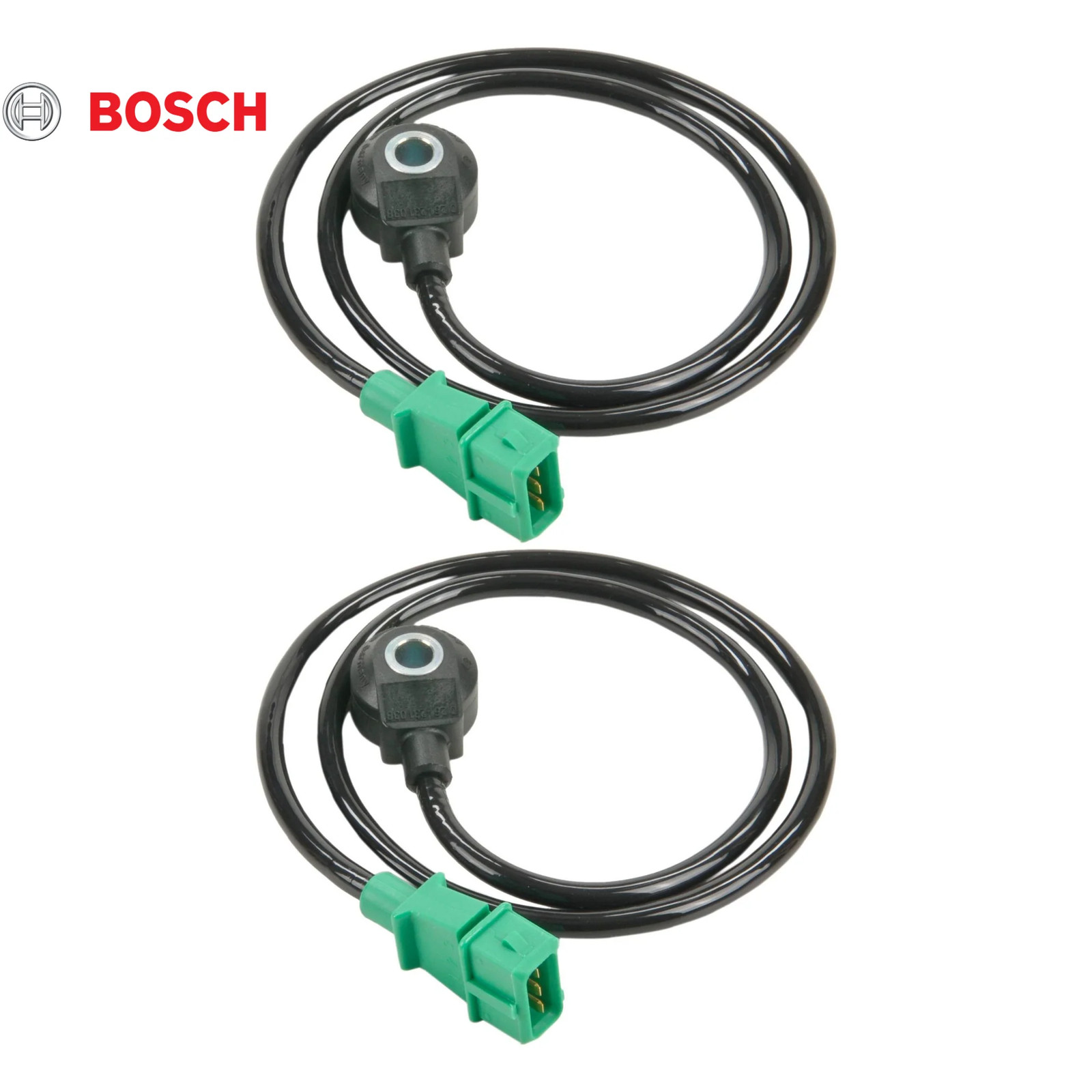 2x Bosch 0261231038 Knock Sensor for Audi A6/A8 4.2L