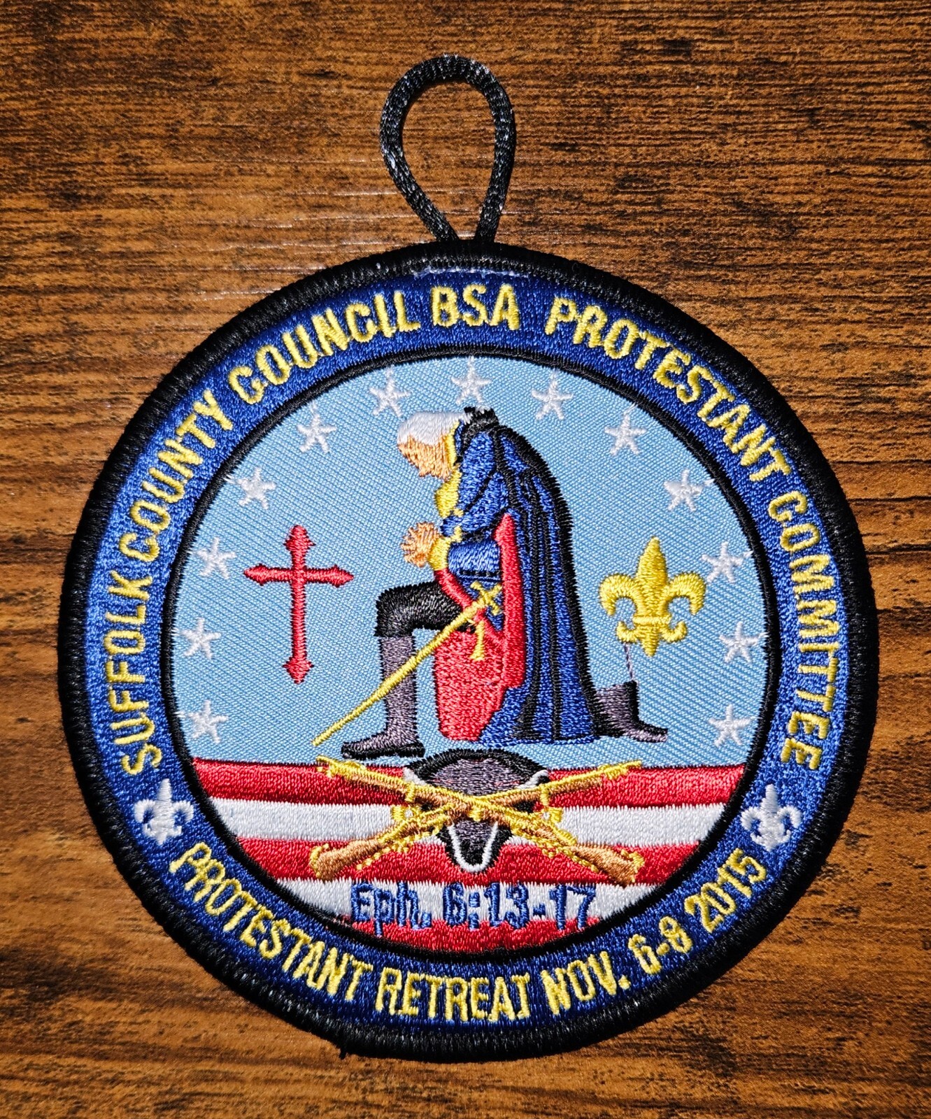 Suffolk County Council New York NY 2015 Protestant Retreat Survival Space Patch