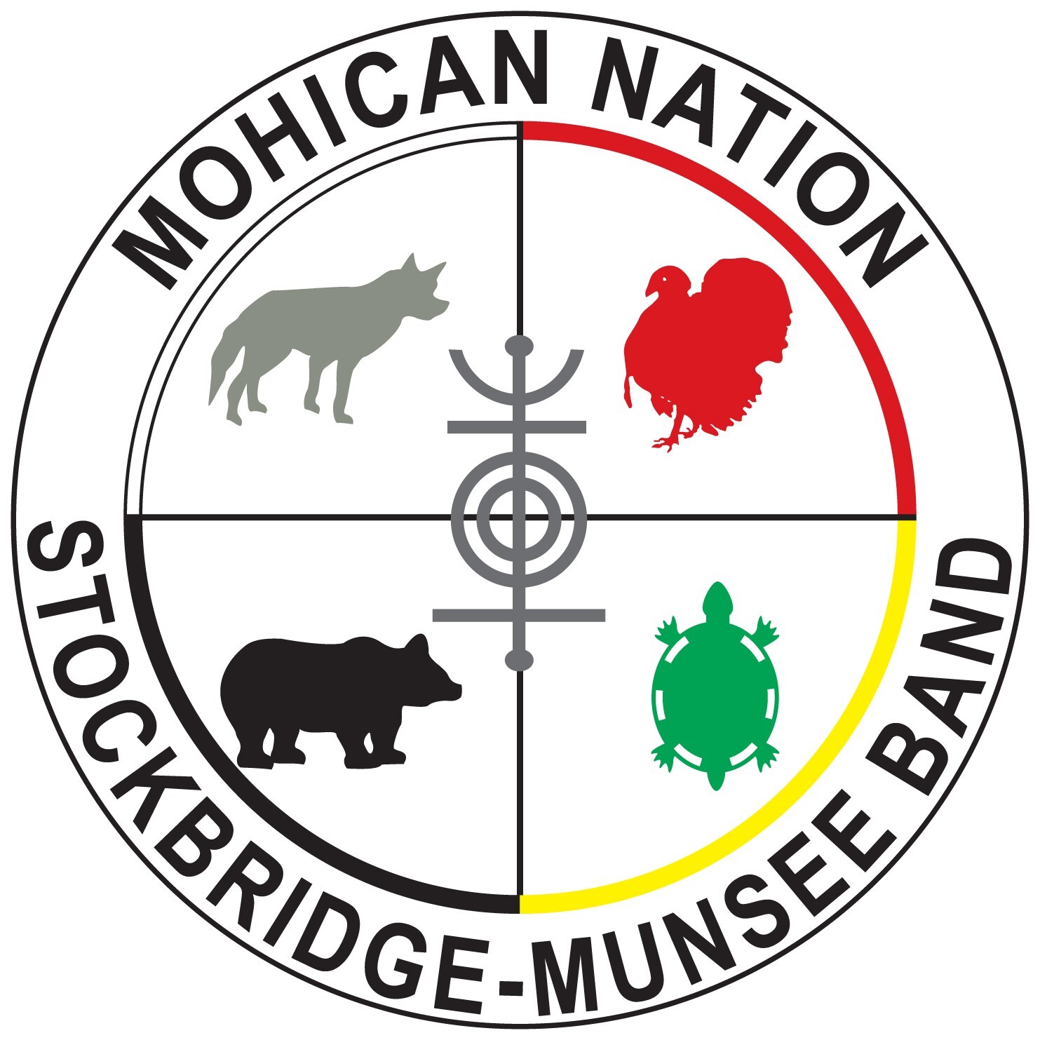 Mohican Indian Nation 4" Decal