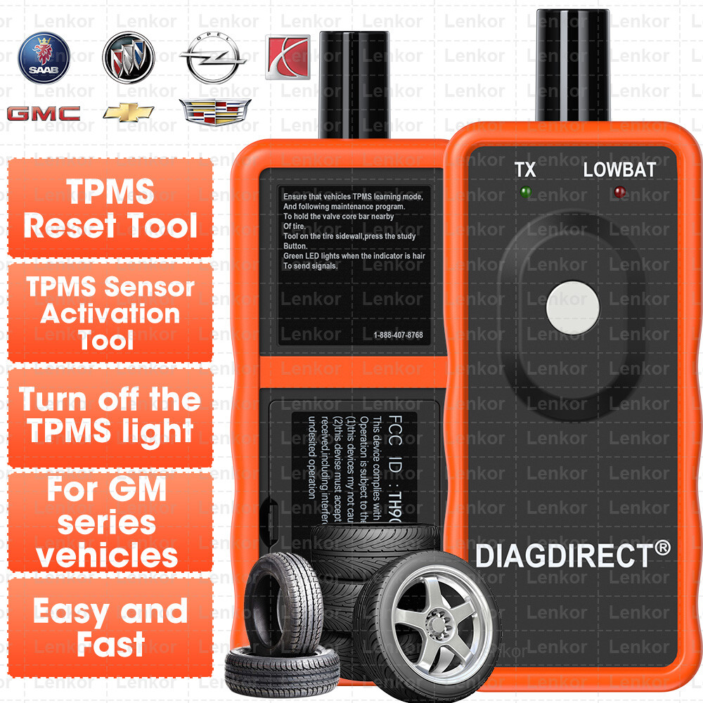 EL-50448 TPMS Reset Relearn Auto Tire Pressure Sensor For Chevrolet Buick GM