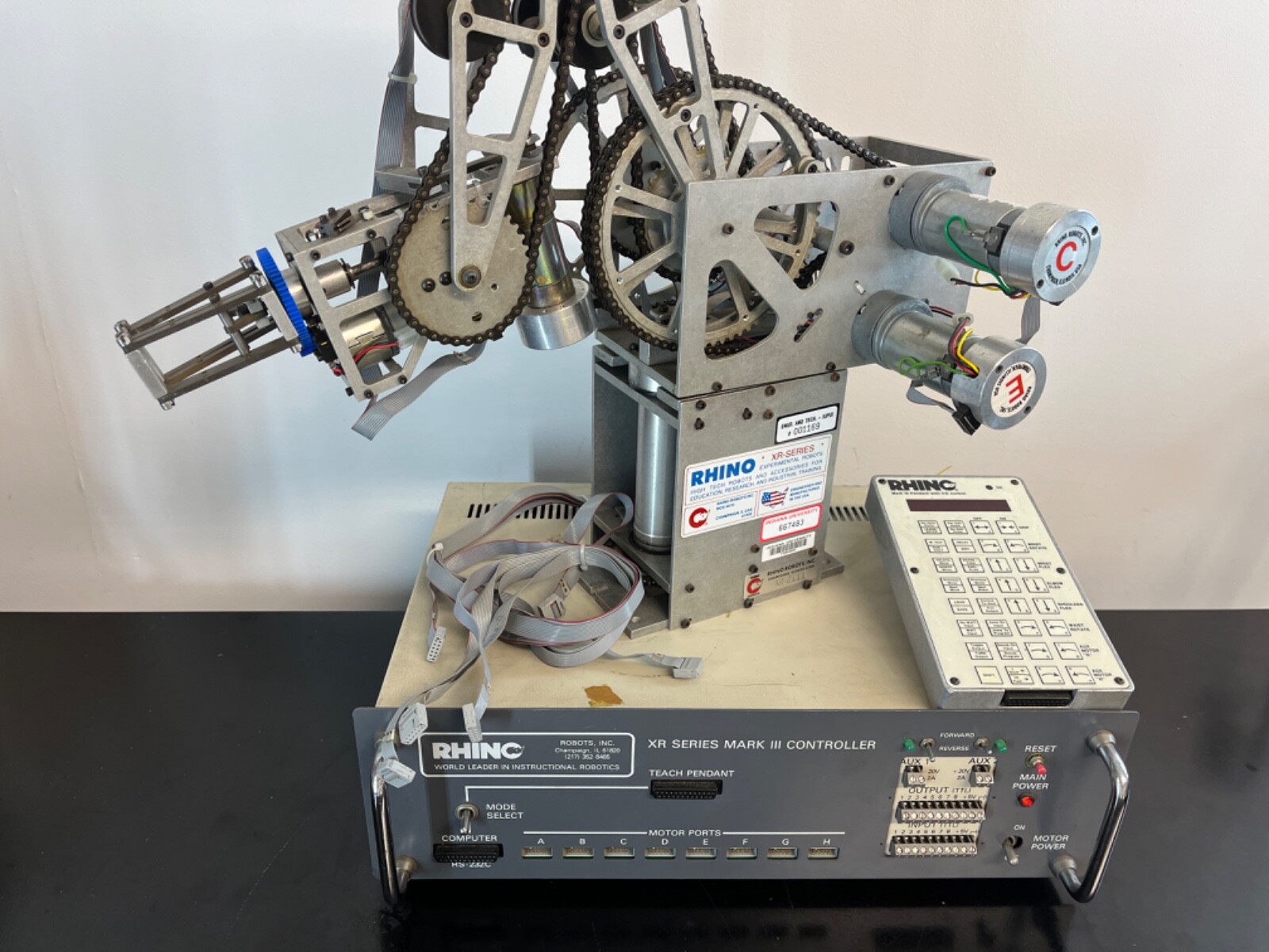 RHINO XR-series Experimental Robot with Mark III Controller & Pendant