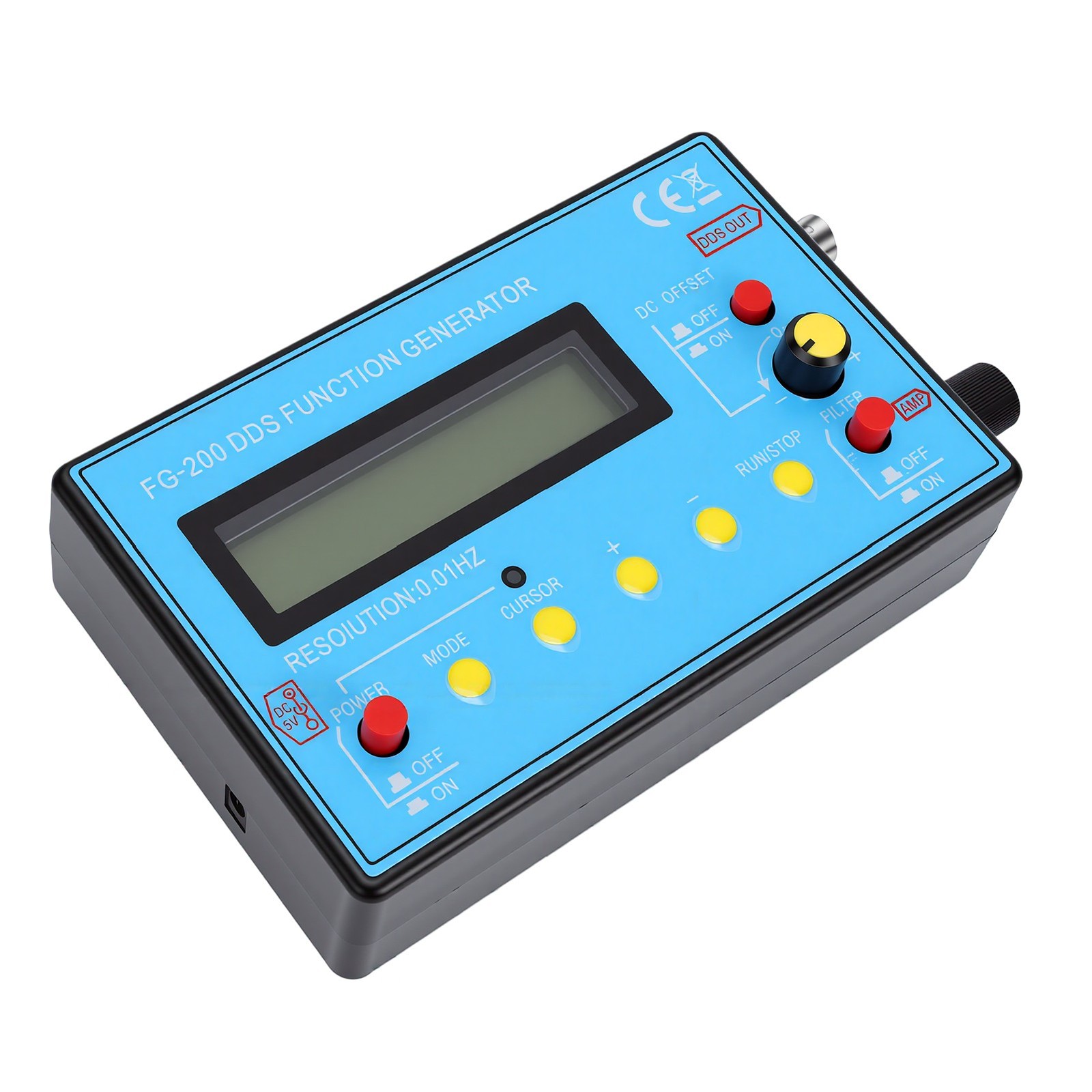 DDS Function Signal Generator Frequency Counter For Electronic Circuit Testi DSO