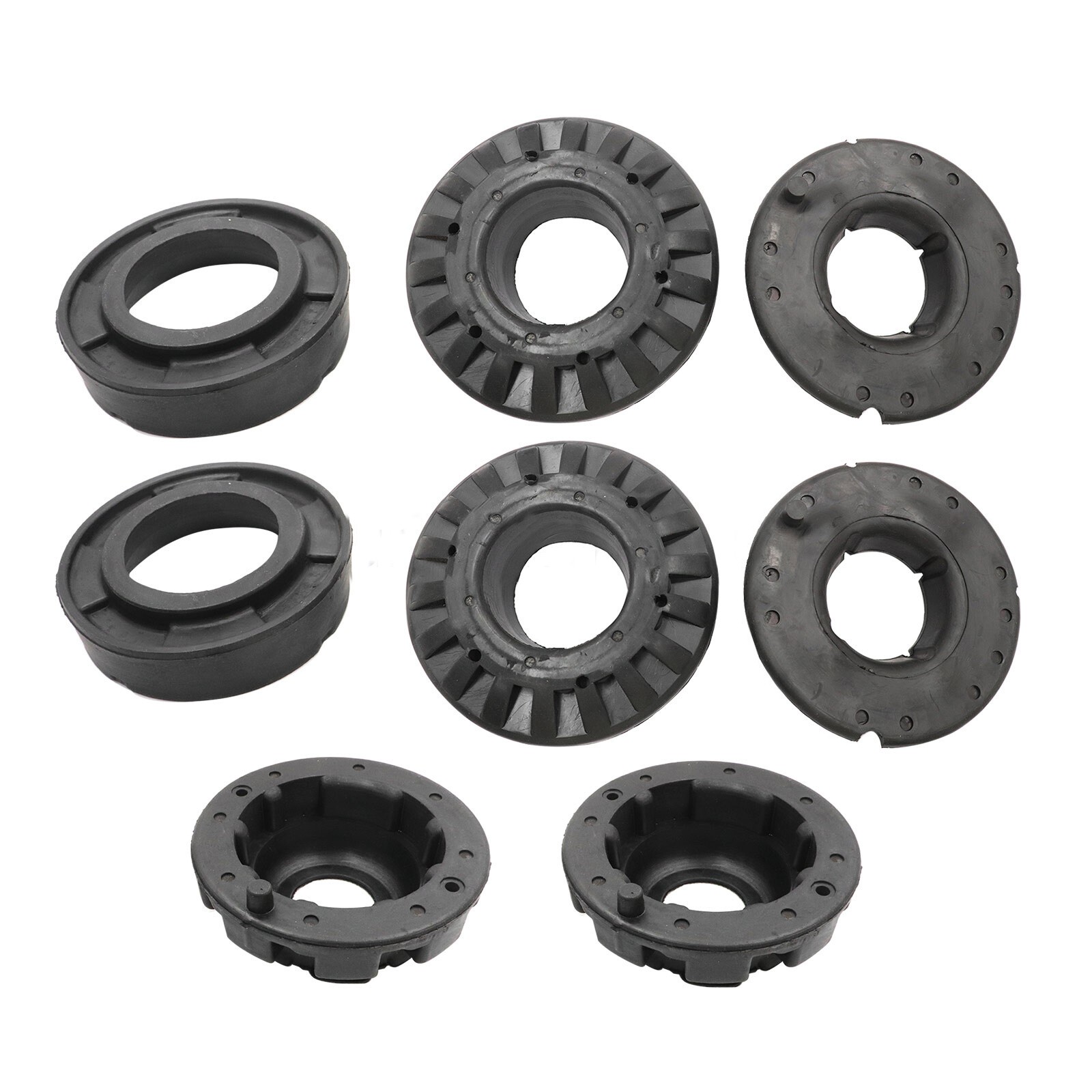 8 PCS For Jeep Grand Cherokee 1999-2004 New Front Rear Spring Isolator Kit