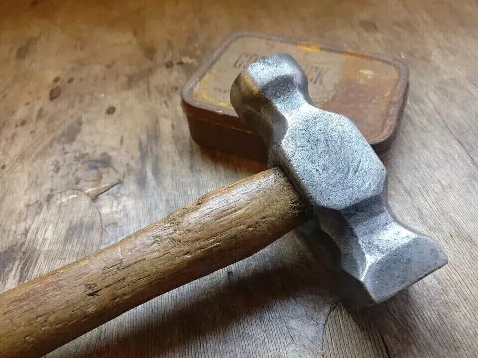 Vintage Blacksmiths rounding Hammer, Would make American Hammer Sledge 2.5lbs