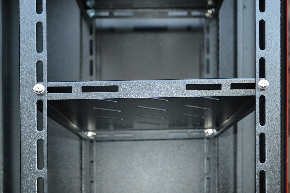 Sysracks 6U 24" Depth Wall It Data Server Cabinet Fan Shelf Feet Lockable