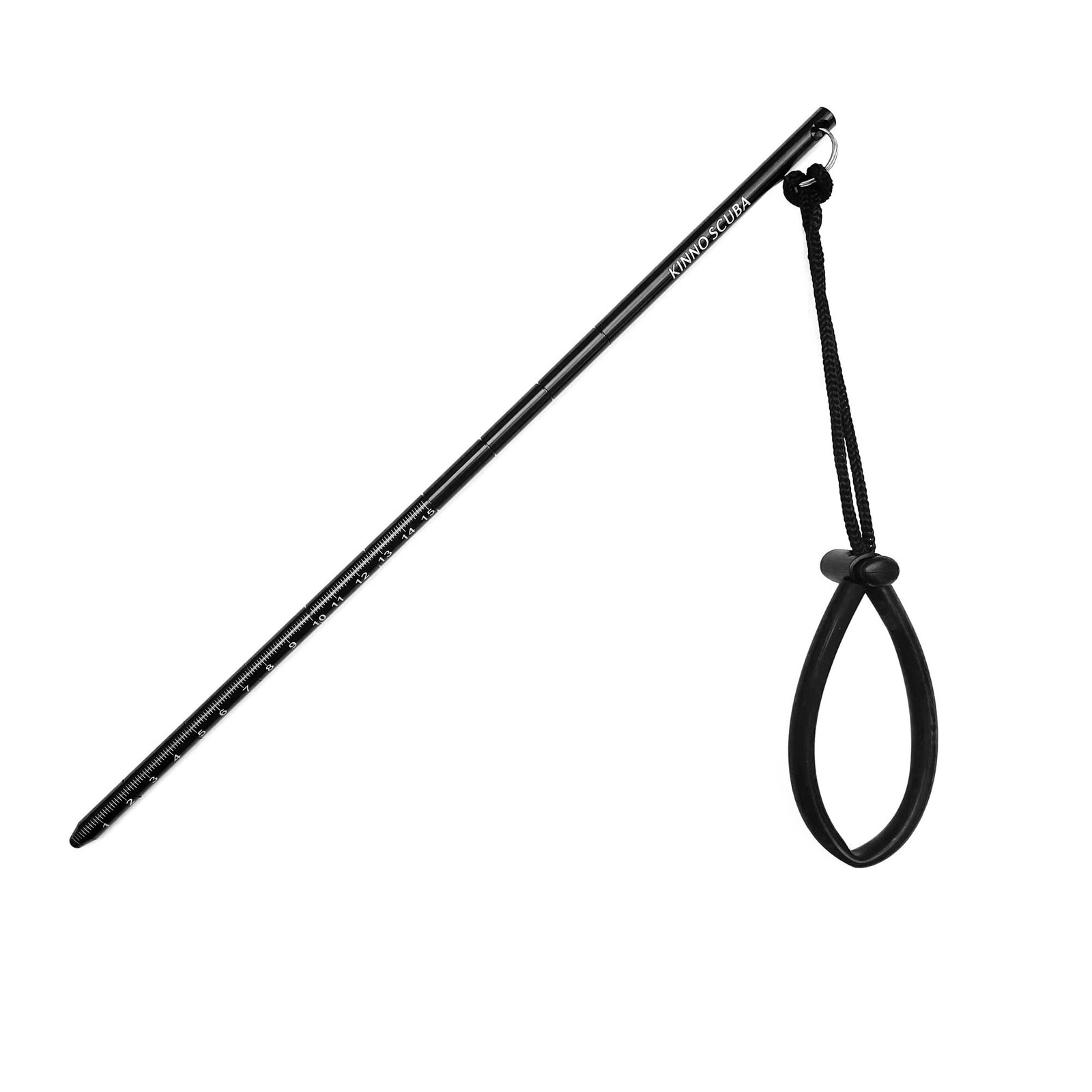 Aluminium Alloy Stick Pointer Rod w/Lanyard Water Sports Scuba Diving Accesso...