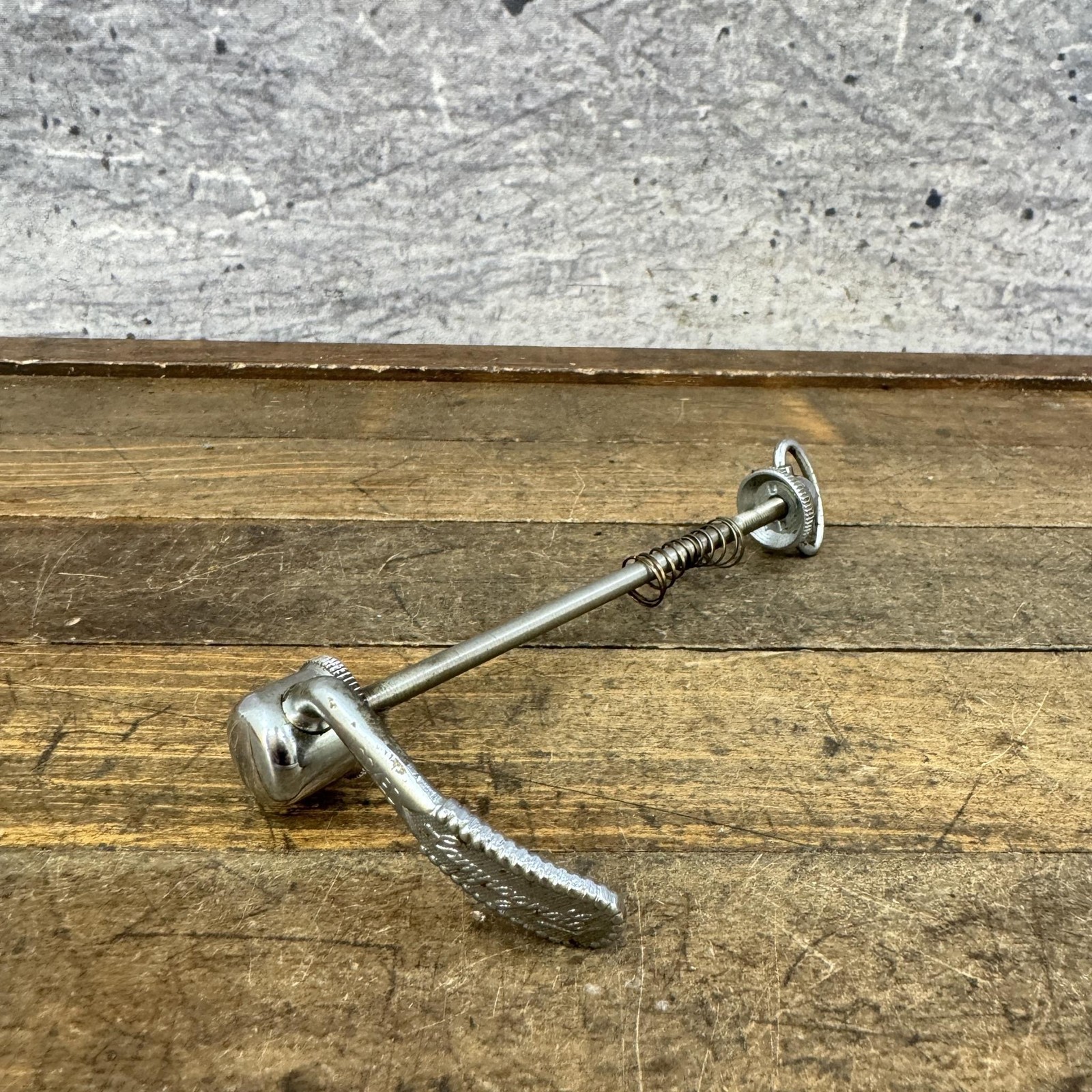 Vintage Campagnolo Record Front Wheel Quick Release Skewer Road 100 Brev Camp