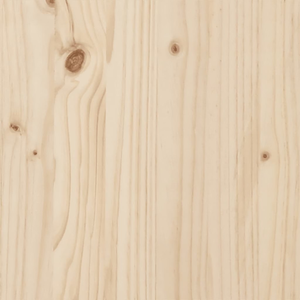 Table Top Set of 3 Natural Pine Solid Pine Wood Medium Durable
