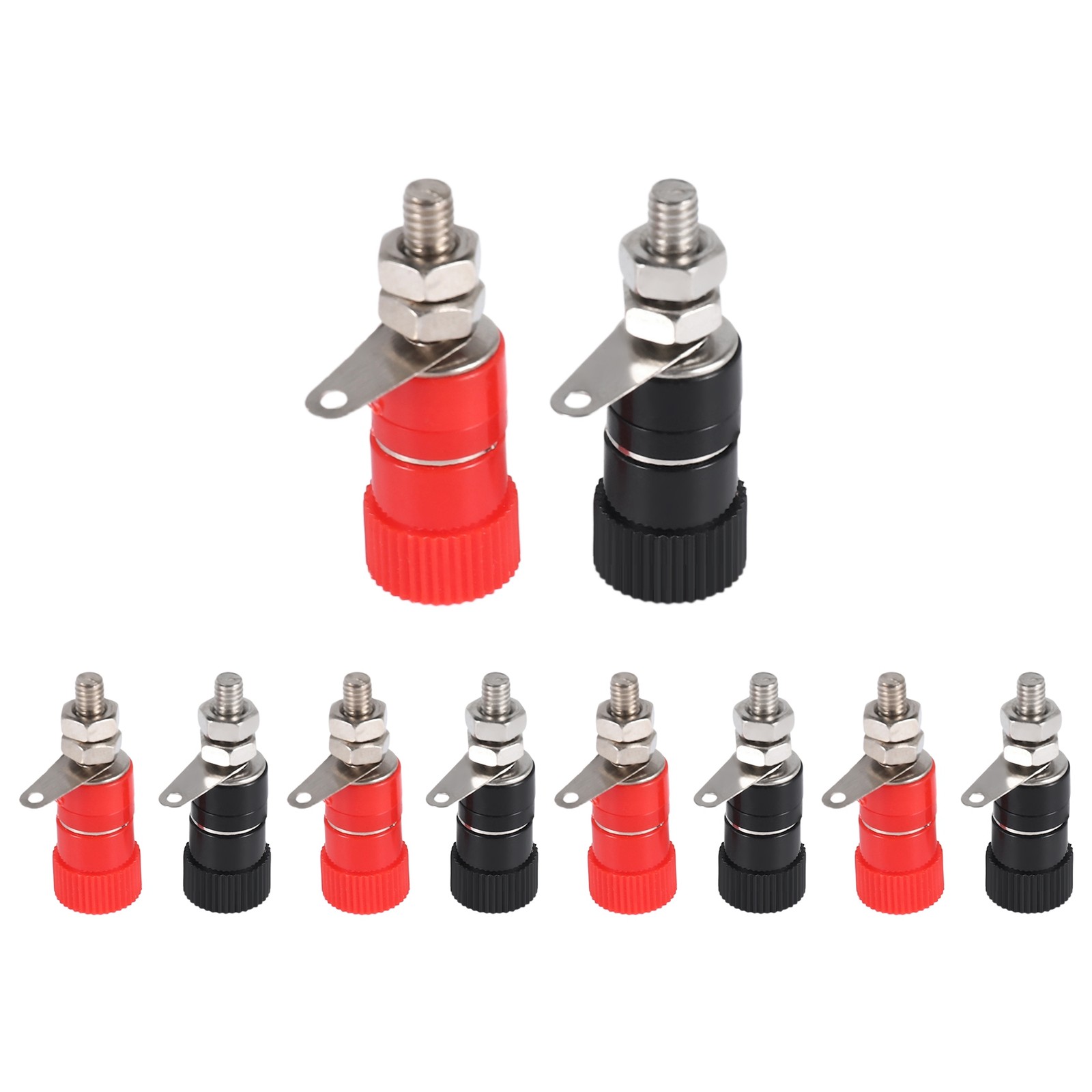 10 Pcs 3.8mm Thread 4mm Banana Plug Socket Binding Post Replacement F9M25315