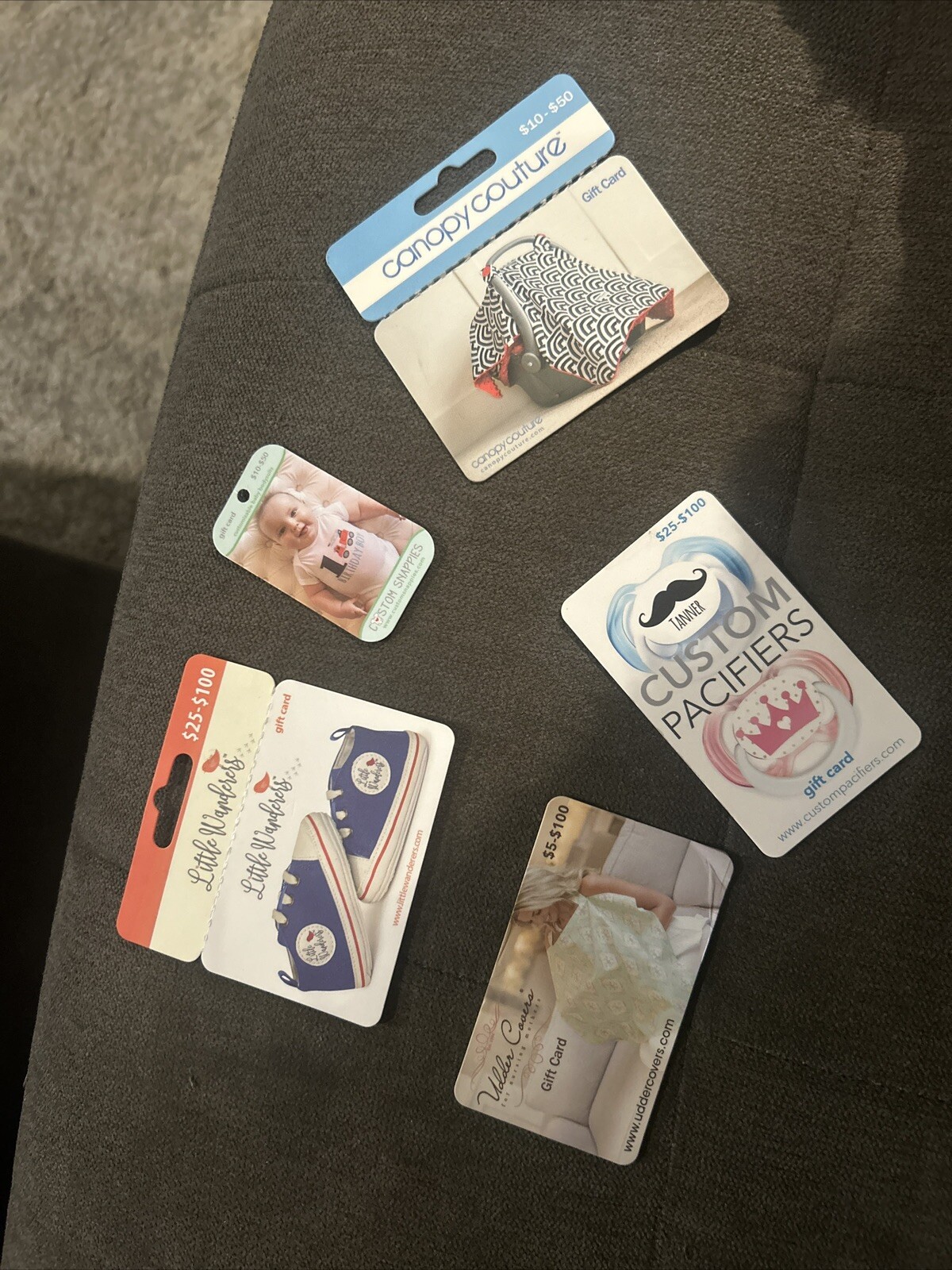 GIFT SET BUNDLE BABY GIFT CARDS $225.00 VALUE