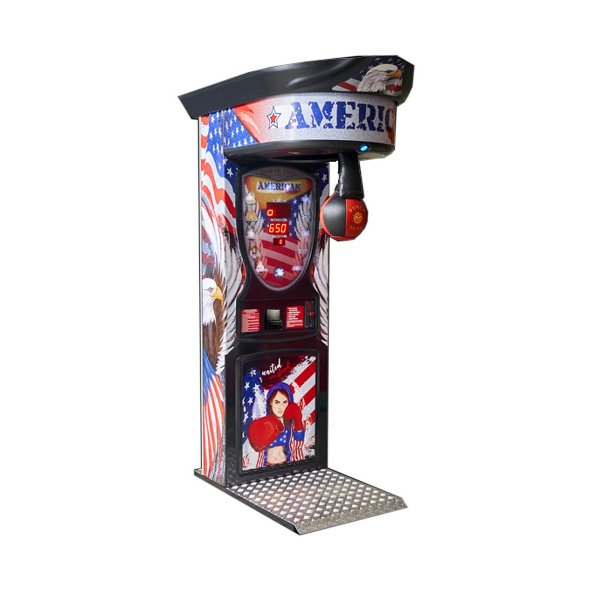 Kalkomat Boxer Boxing Machine Arcade Game - American Graphics - DBA