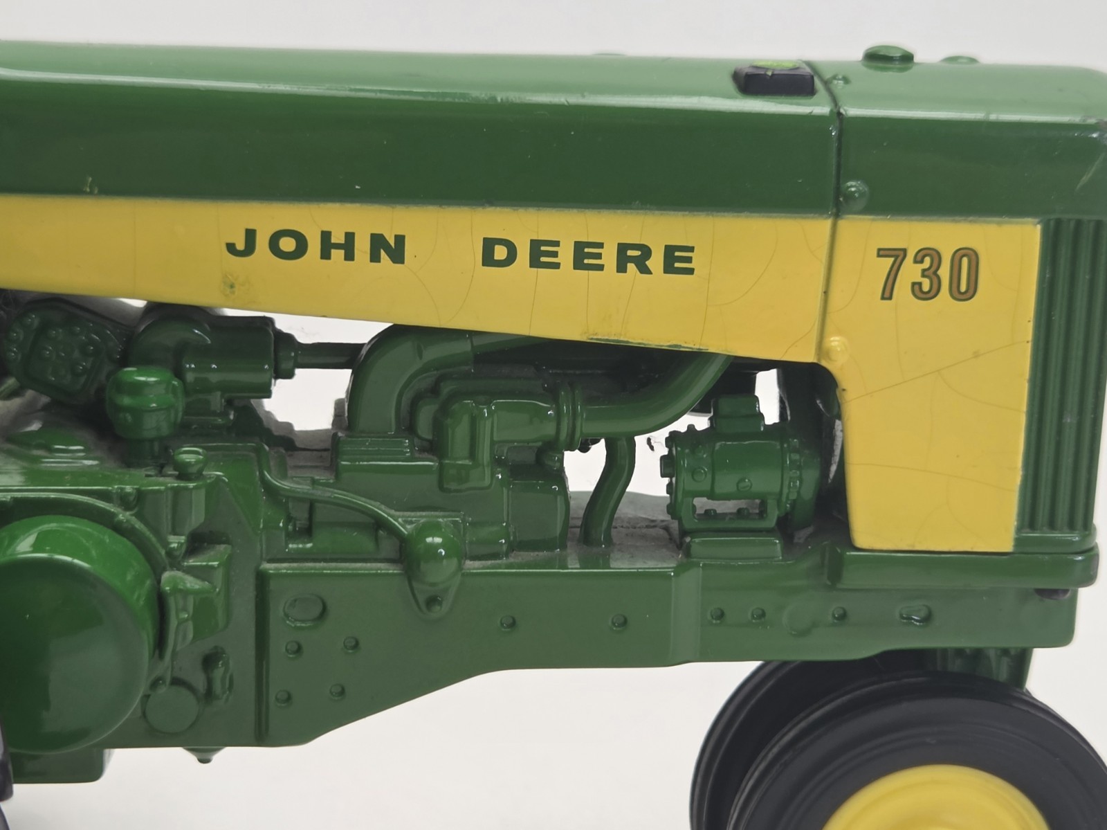 John Deere Precision Classics Model 730 Diesel Tractor 1/16 Scale (Broken) Ertl