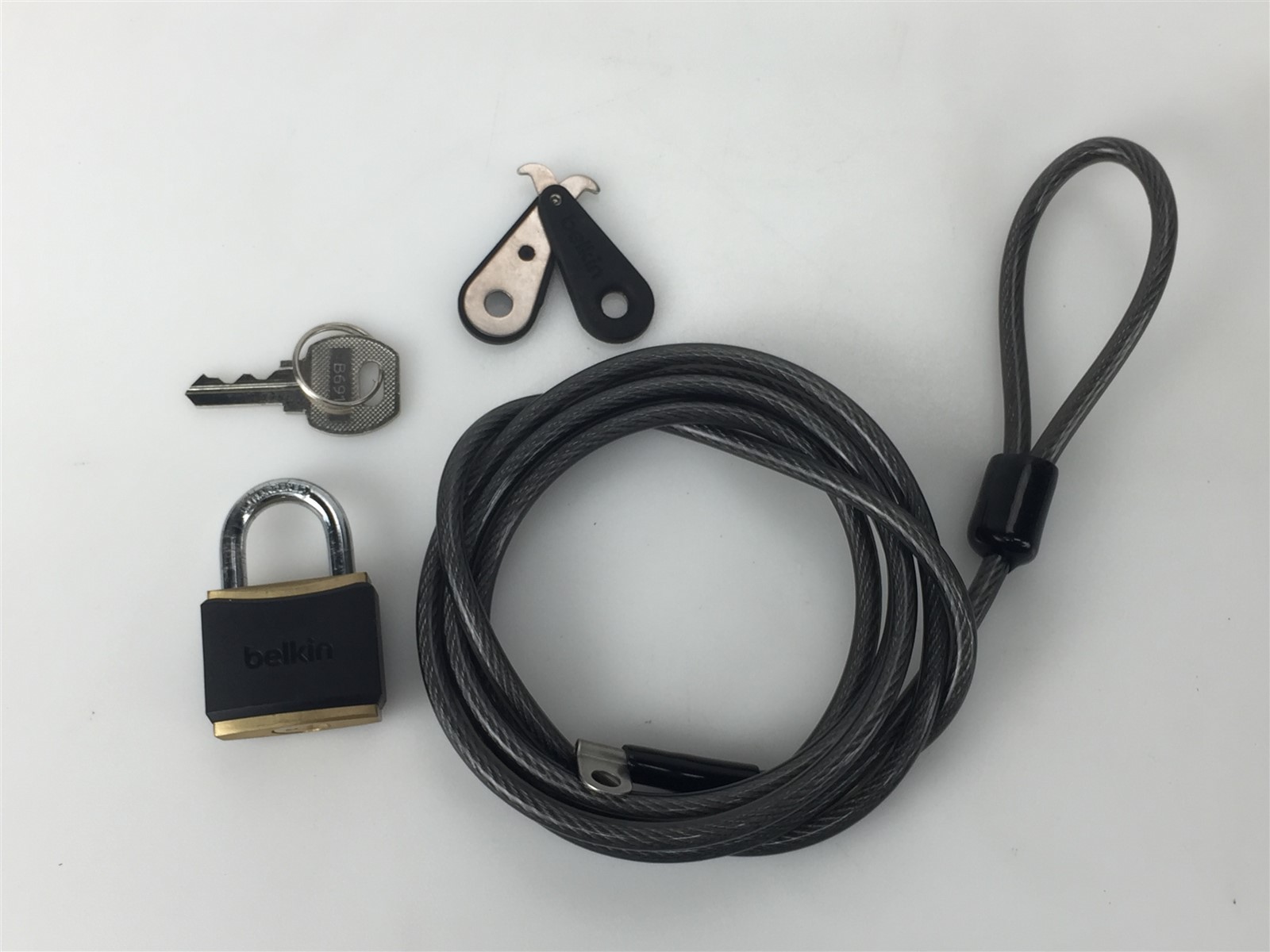 Belkin F8E550-CMK Notebook Security Lock, Master-Keyed - with 1 Key
