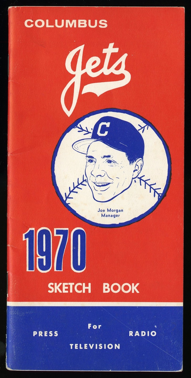 1970 Columbus Jets Sketch Media Book for Press Radio TV *WP1208