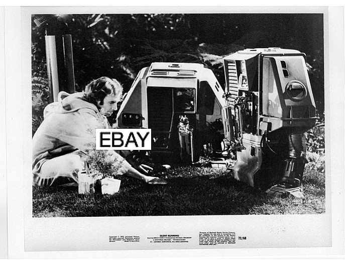 SALE: SILENT RUNNING 1972 SCI-FI MOVIE PHOTO BRUCE DERN DOUGLAS TRUMBULL ROBOTS