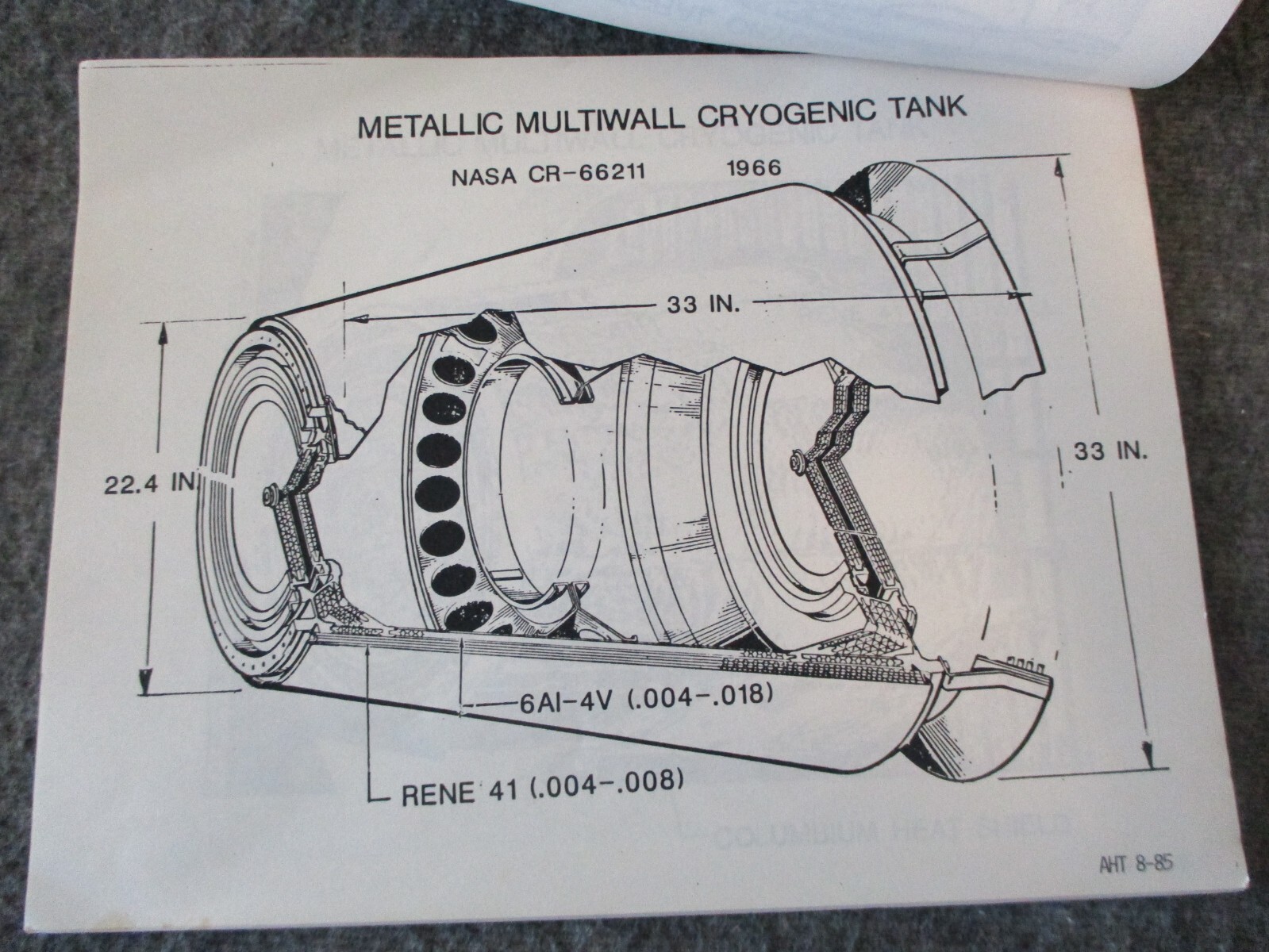 1984-85 NASA MSFC SPACE SHUTTLE LONG RANGE PROGRAM PLAN+CRYOGENIC & TECH REPORTS