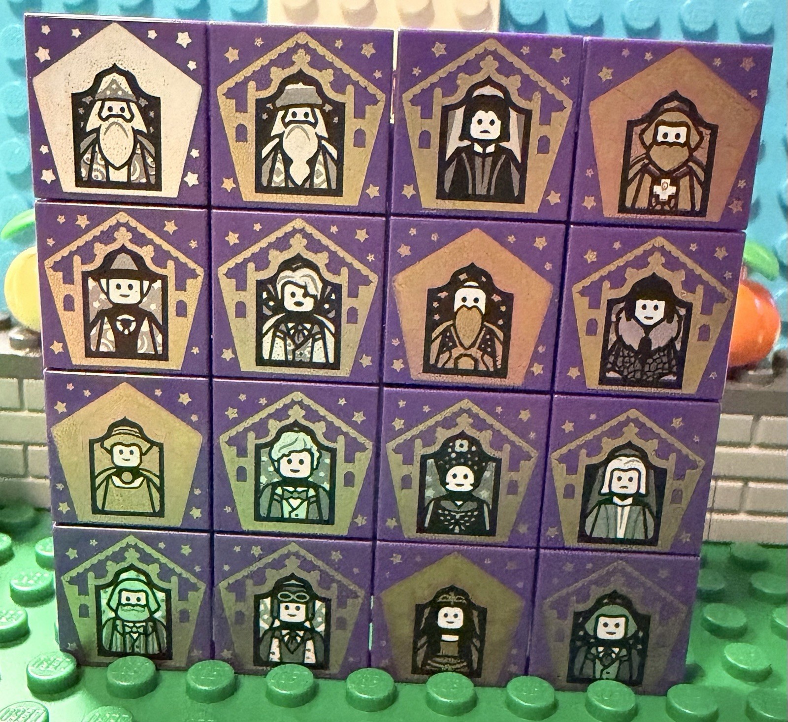 Lego Harry Potter Complete Set Of Chocolate Frog Cards