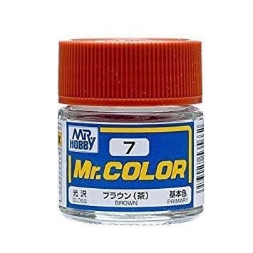 GNZ-C7 Mr Hobby C7 Gloss Brown - Lacquer - 10ml
