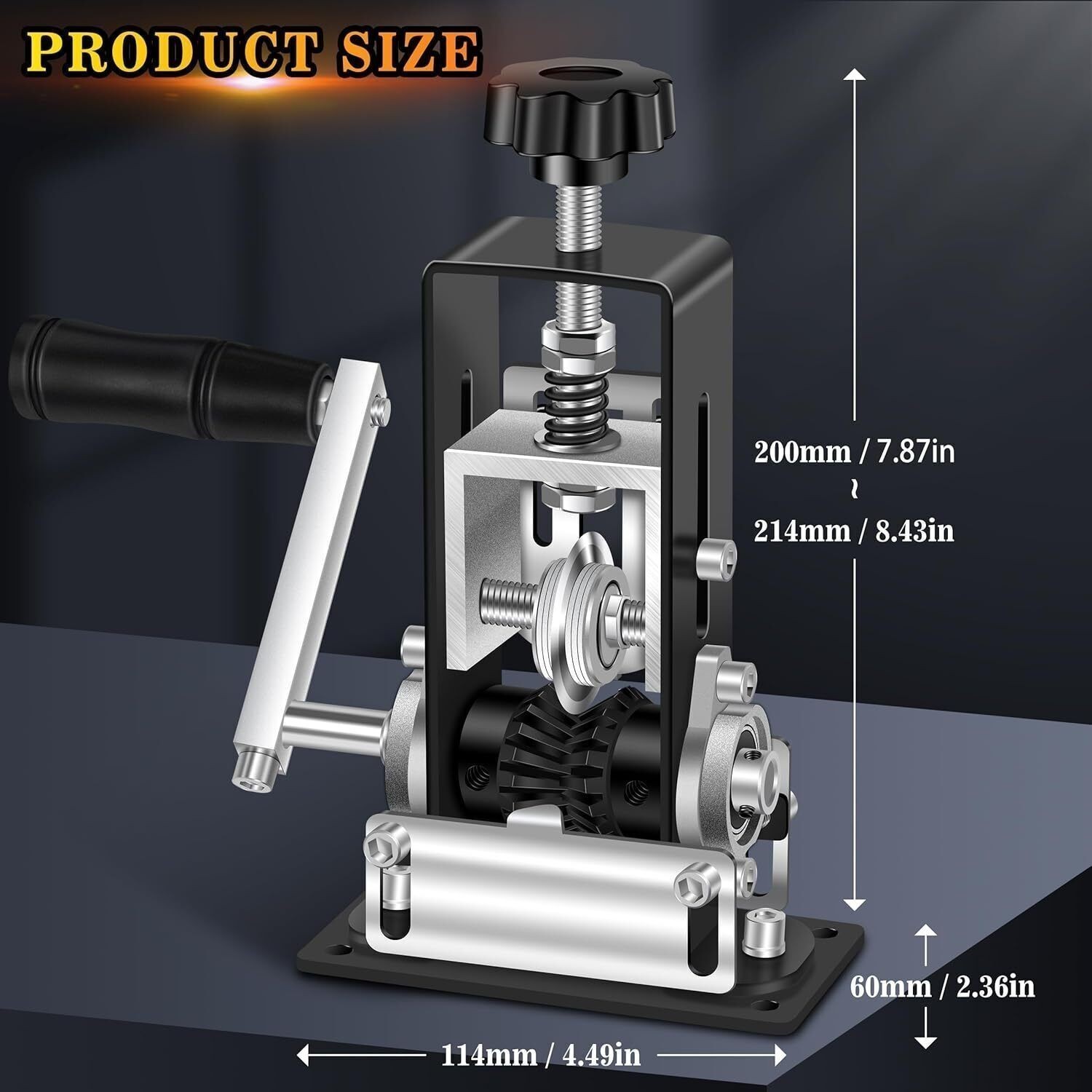 Manual Wire Stripper Stripping Machine Hand Crank or Drill 1MM-25MM New .