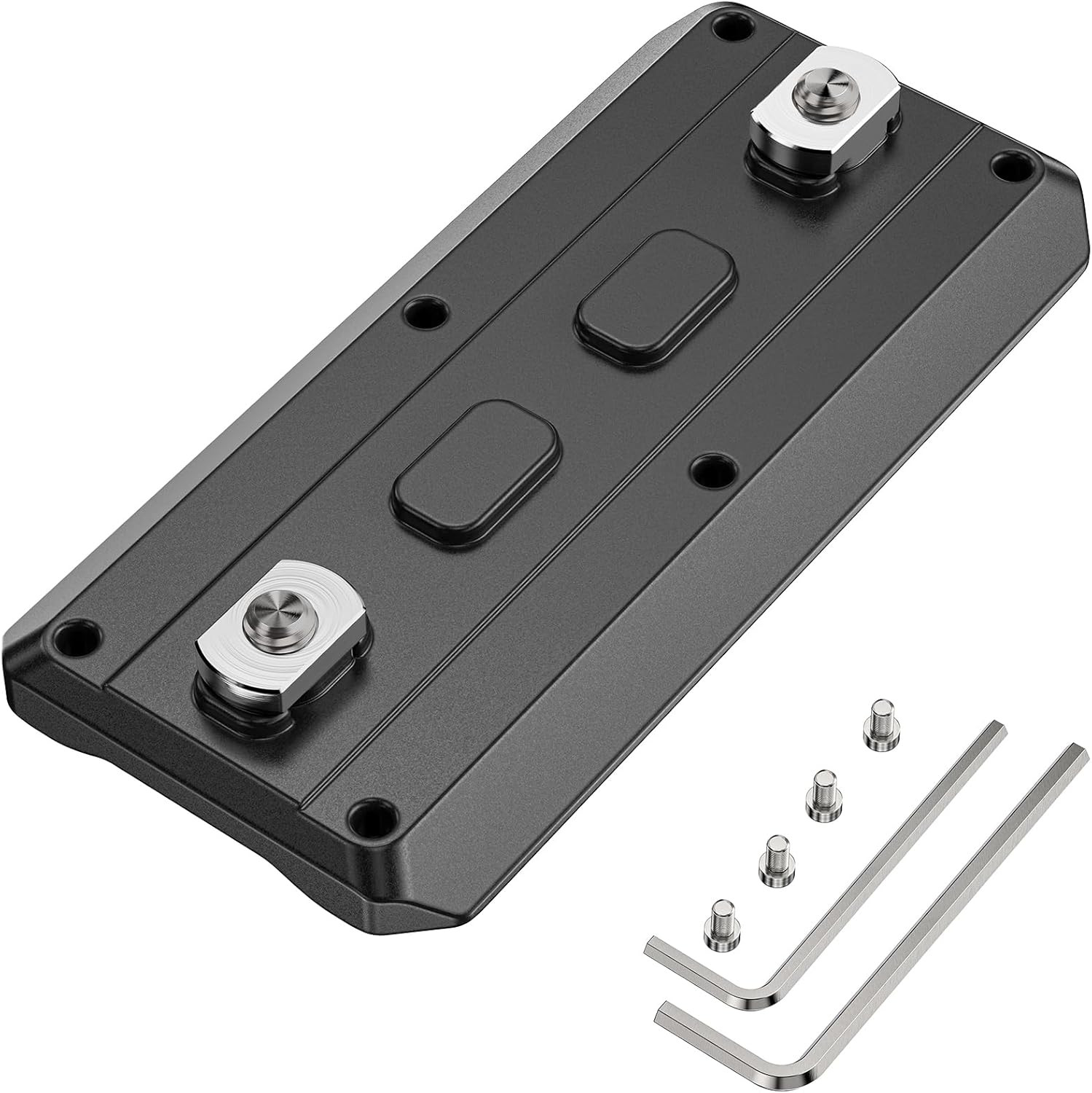 Mlok Arca Rail for Bipod Adapter Quick Release Plate for Tripod Head MK80 Alumin