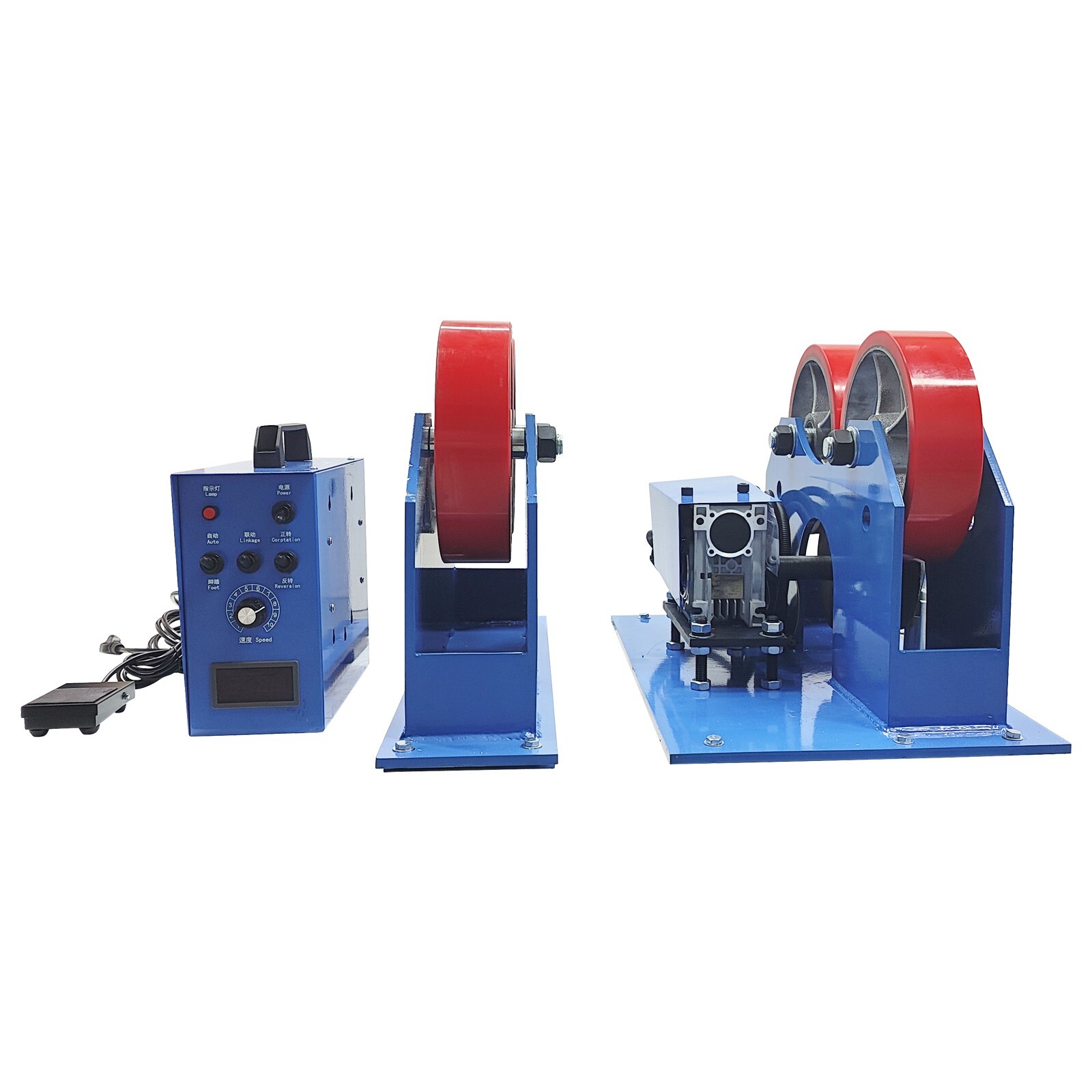 110V 2Ton Digital Display Welding Roller Rack Welding Benches Positioner