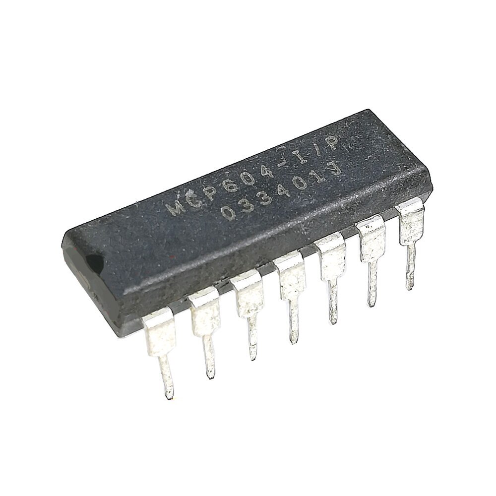 1 Pcs MCP604-IP MCP604-I MCP604 MCP604-I/P DIP14