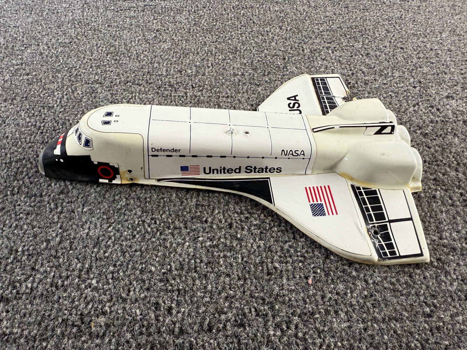 Williams Space Shuttle Pinball Machine Playfield Plastic Model 03-7924 ORIGINAL