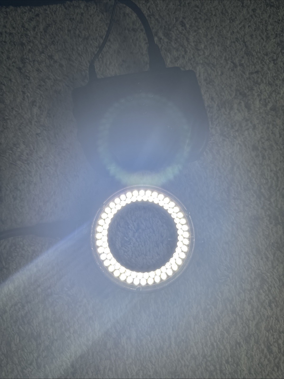(Works) Luxo Microscopes By Unitron 18743 - Dimmable LED High Output Ring Light