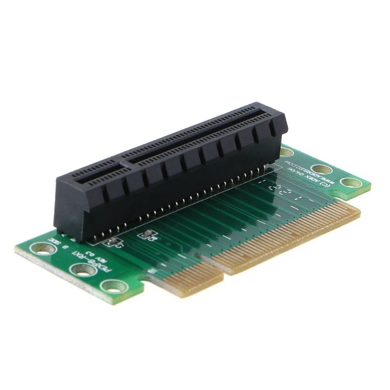 PCI-Express 8X Riser Cards Extender Extension Right Angle Riser Adapter for 1U